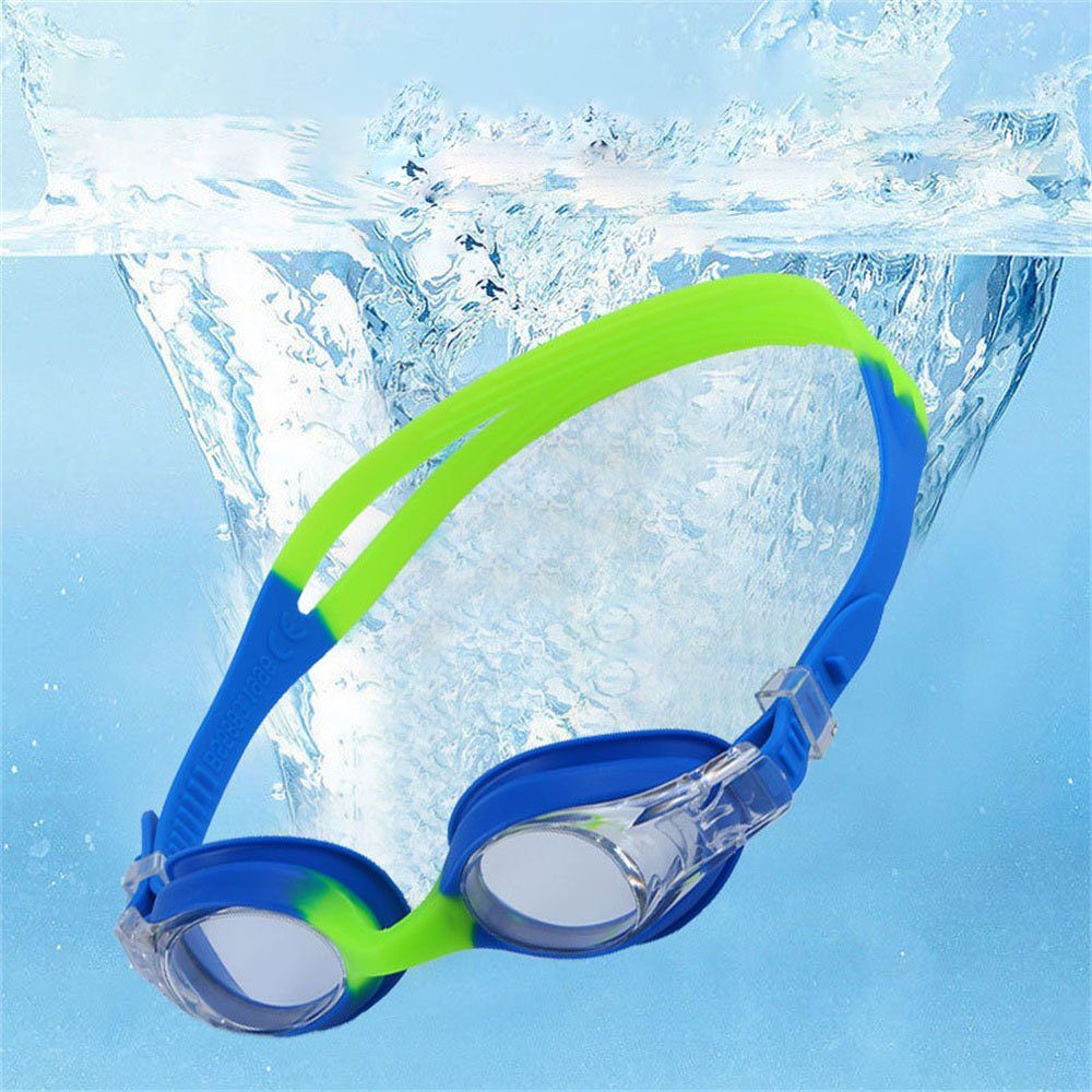 Kinde,Anti-UV-Schwimmbrille, für Dsen Brillenetui Schwimmbrille mit Schwimmbrille
