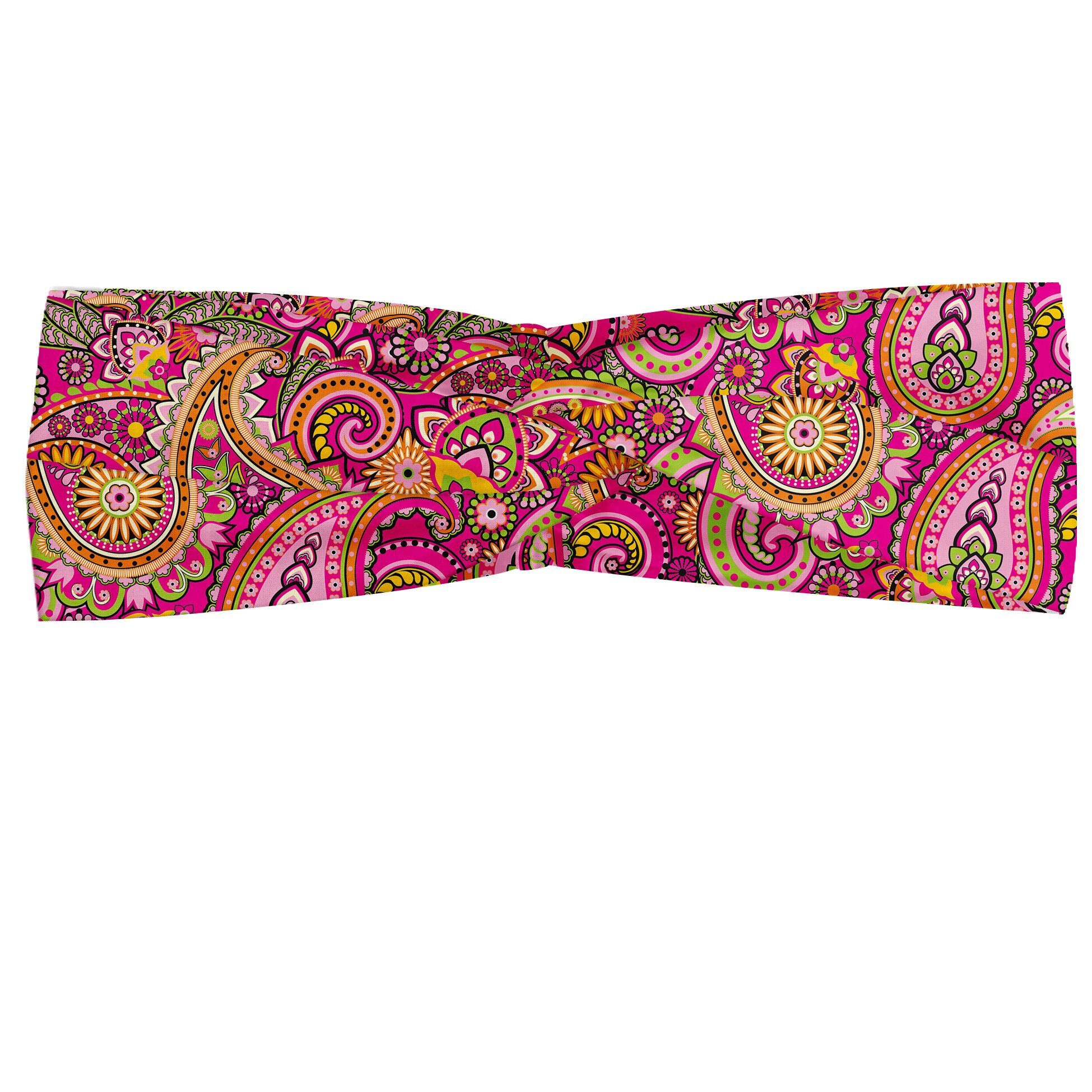 Elastisch Angenehme alltags Stirnband Punkte Blumen Abakuhaus Klare und accessories Paisley und