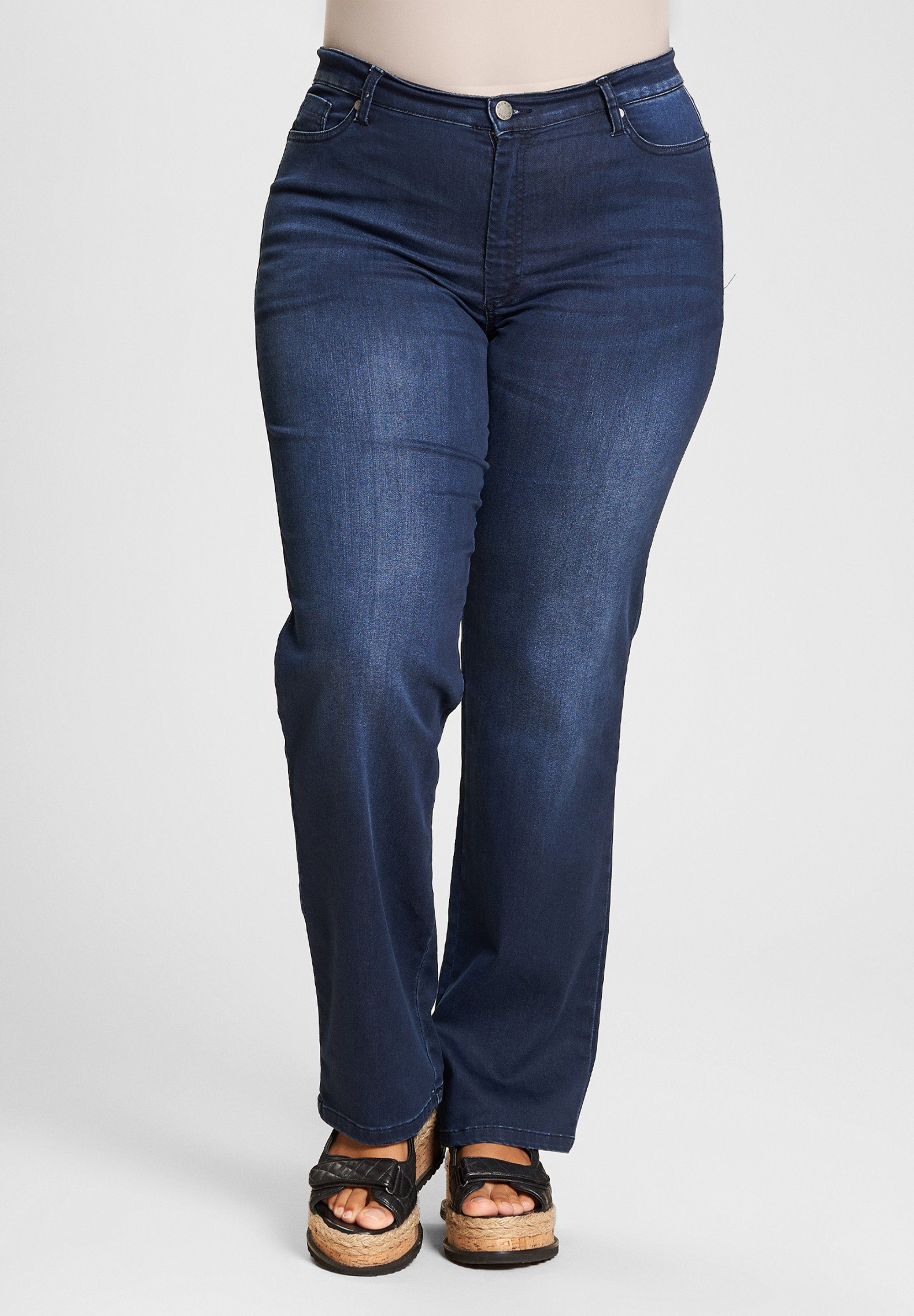 Ashley Blue1 STUDIO Straight-Jeans
