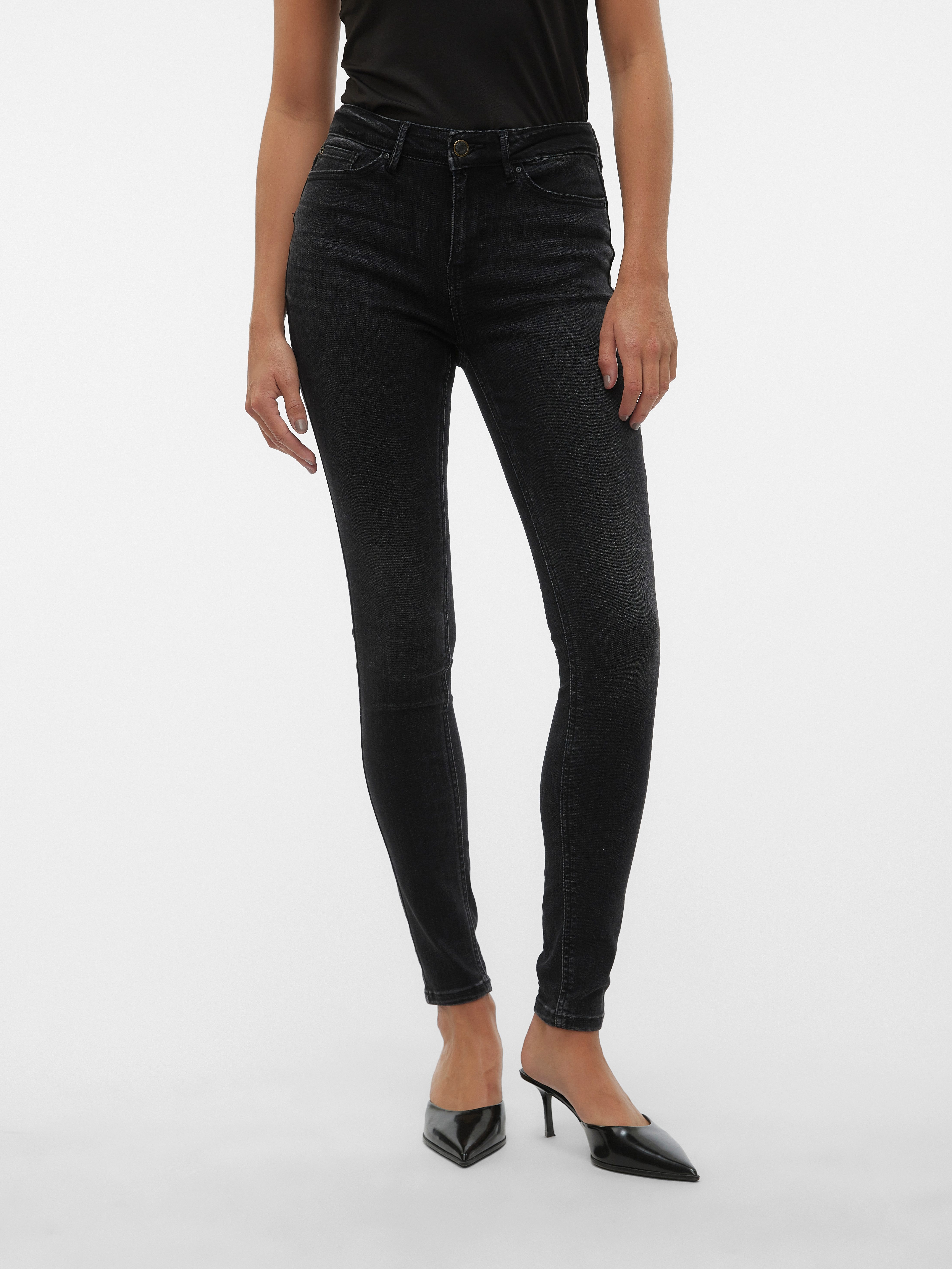 Skinny-fit-Jeans VMFLASH MR SKINNY JEANS LI111 NOOS