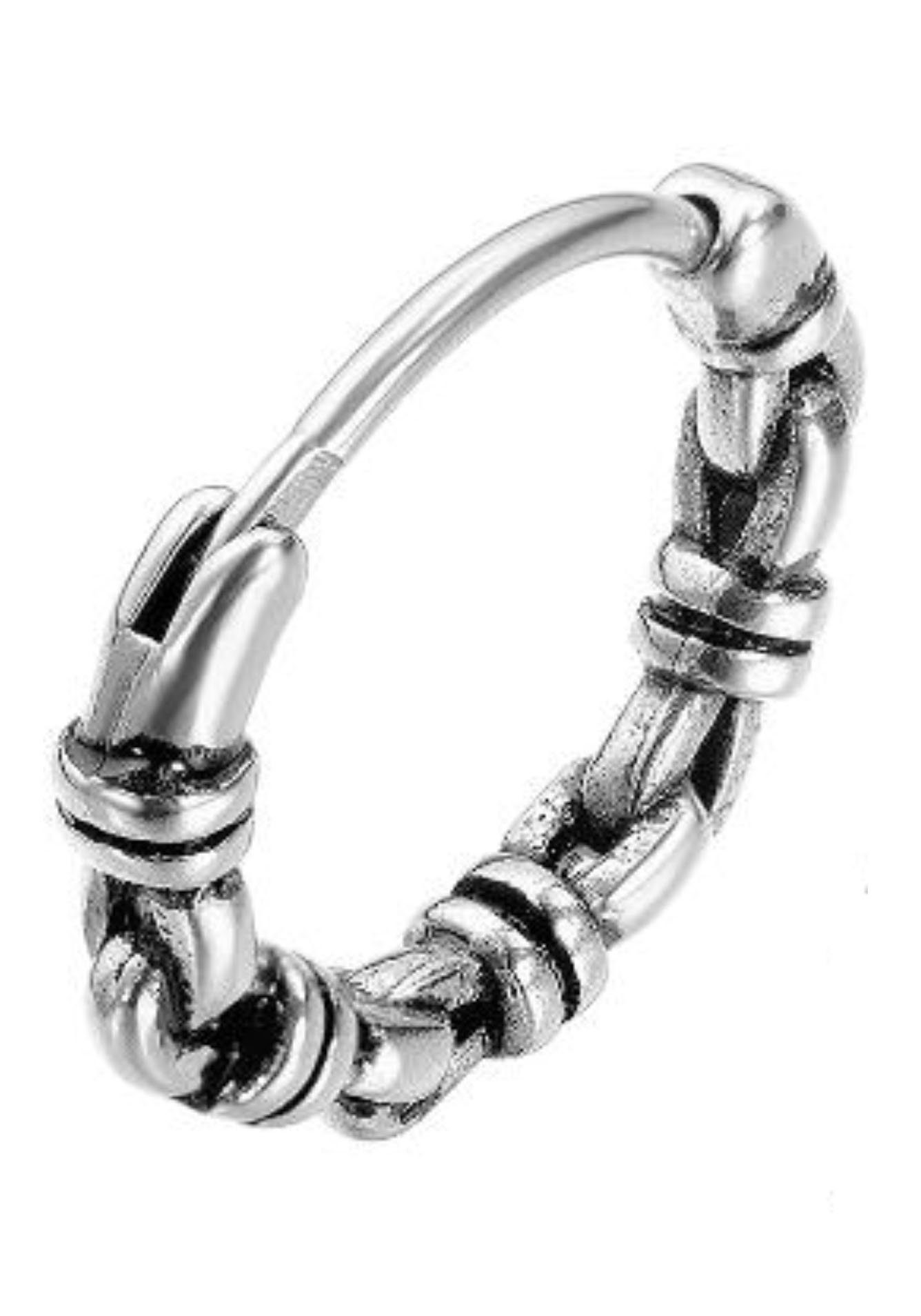 Firetti Single-Creole Schmuck Geschenk Ohrschmuck einzeln Bali Style