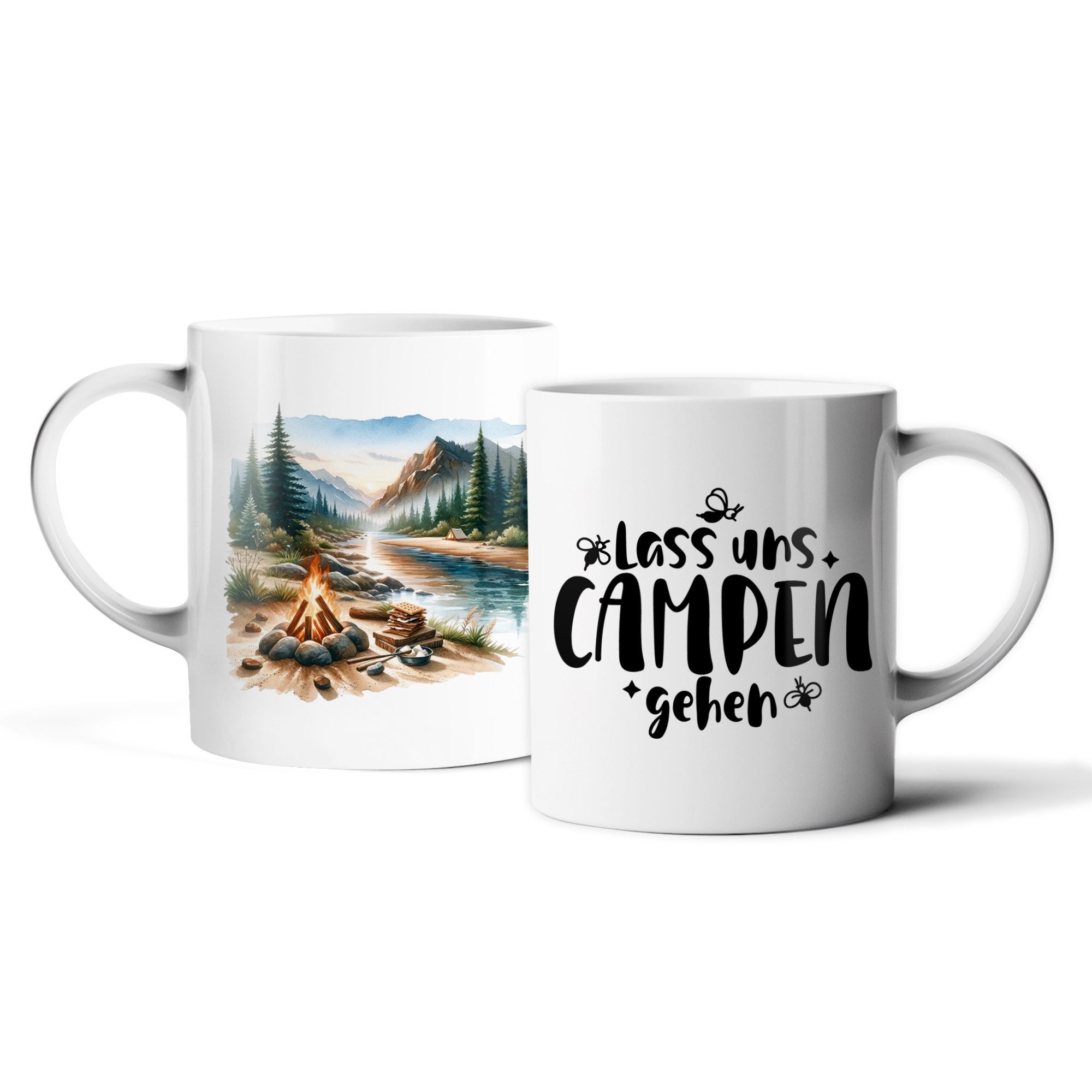 Hustling Sharks Tasse Hustling Sharks® Tasse mit Motiv - In der Natur#14, 330 ml