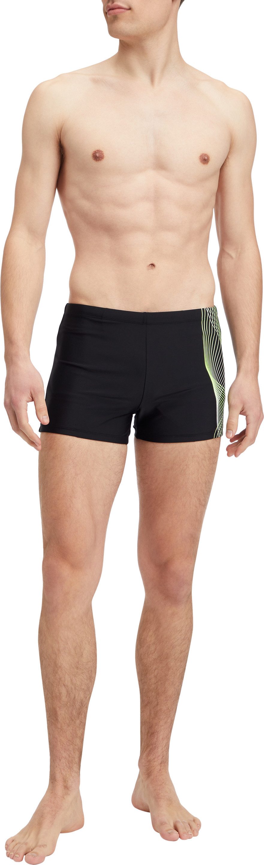 mckinley Badehose HE.-BADEHOSE NORM TRUNKS M unifarbenes Design, aus Polyamid und Elasthan, elastisches Material
