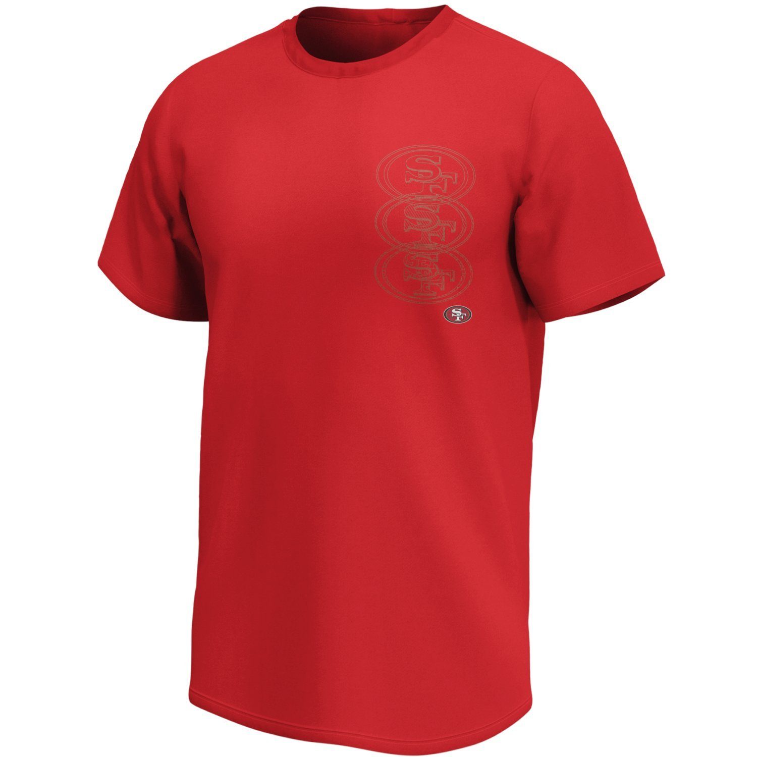 Fanatics Print-Shirt NFL Triple Logo Seahawks 49ers Chiefs Saints