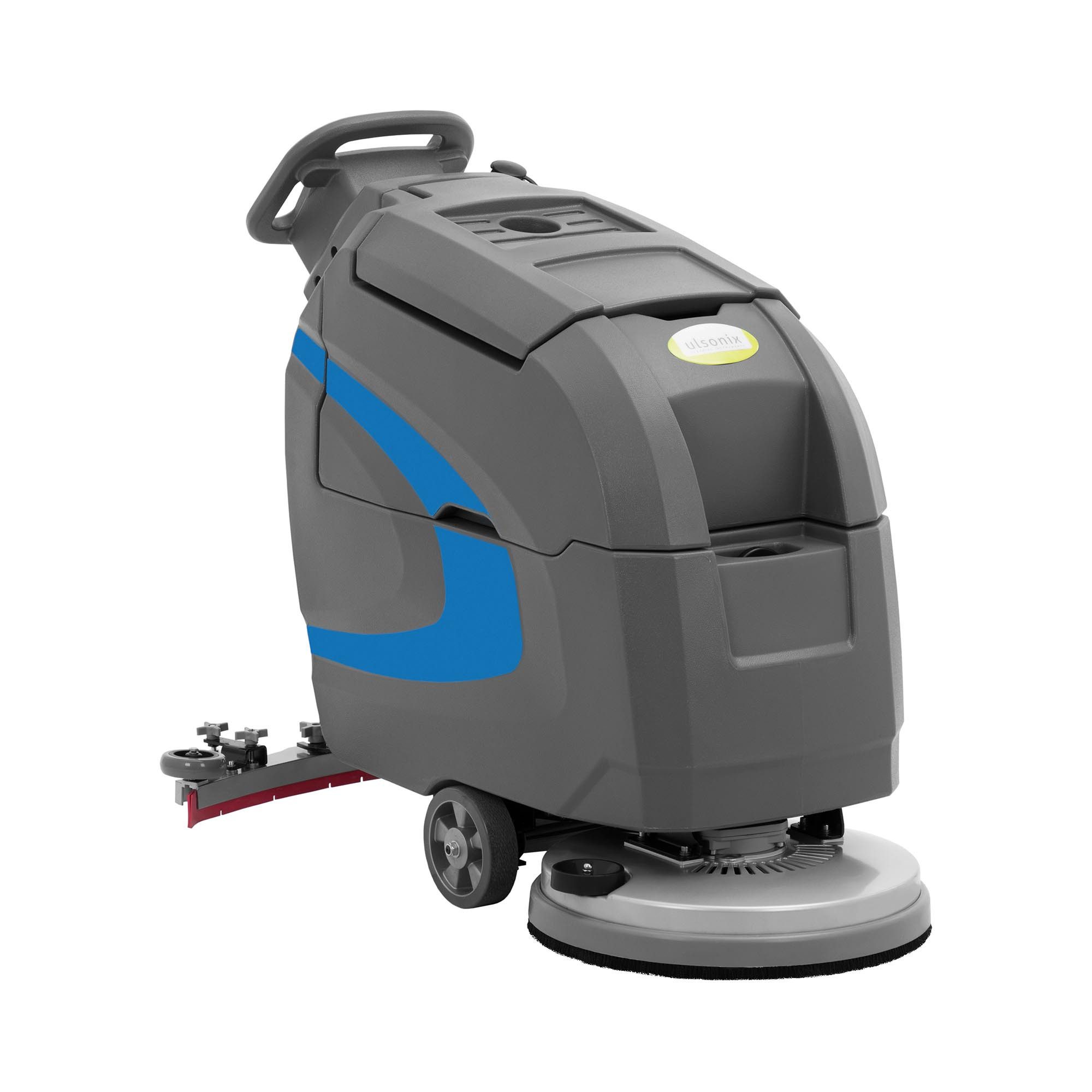 Ulsonix Hartbodenreiniger Akku Scheuersaugmaschine 51cm Arbeitbreite 2000m²/h handgeführte, 550 W