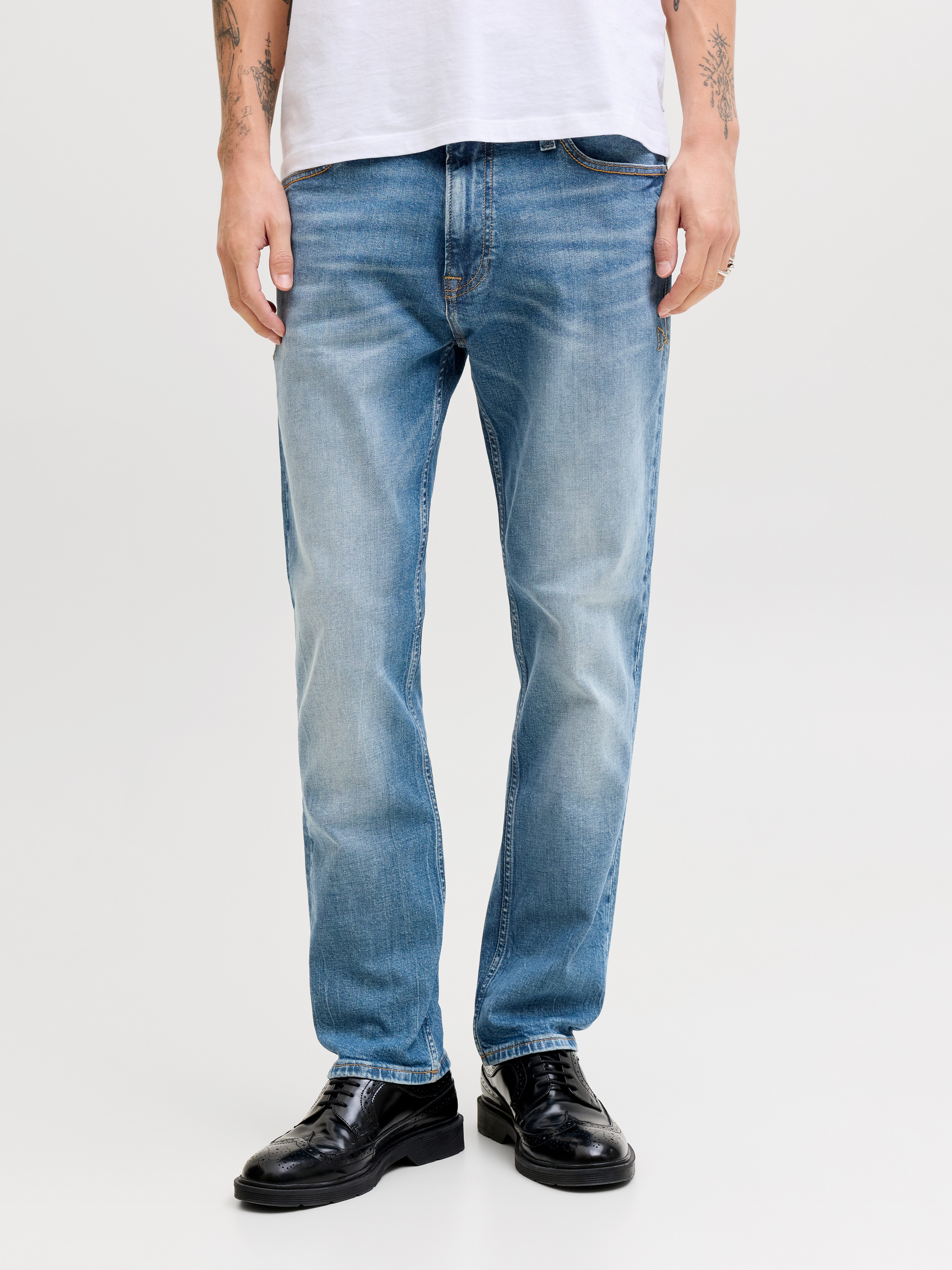 Regular-fit-Jeans JJICLARK JJVINTAGE NOOS