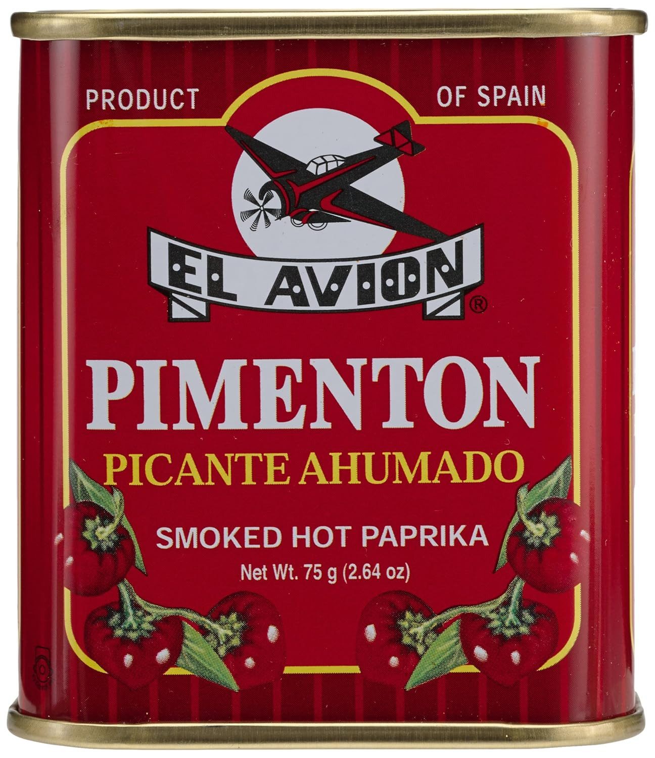 El Avion Gewürz Pimentón Picante Ahumado, 75 g, 1 St. (Packung, Picante Ahumado)