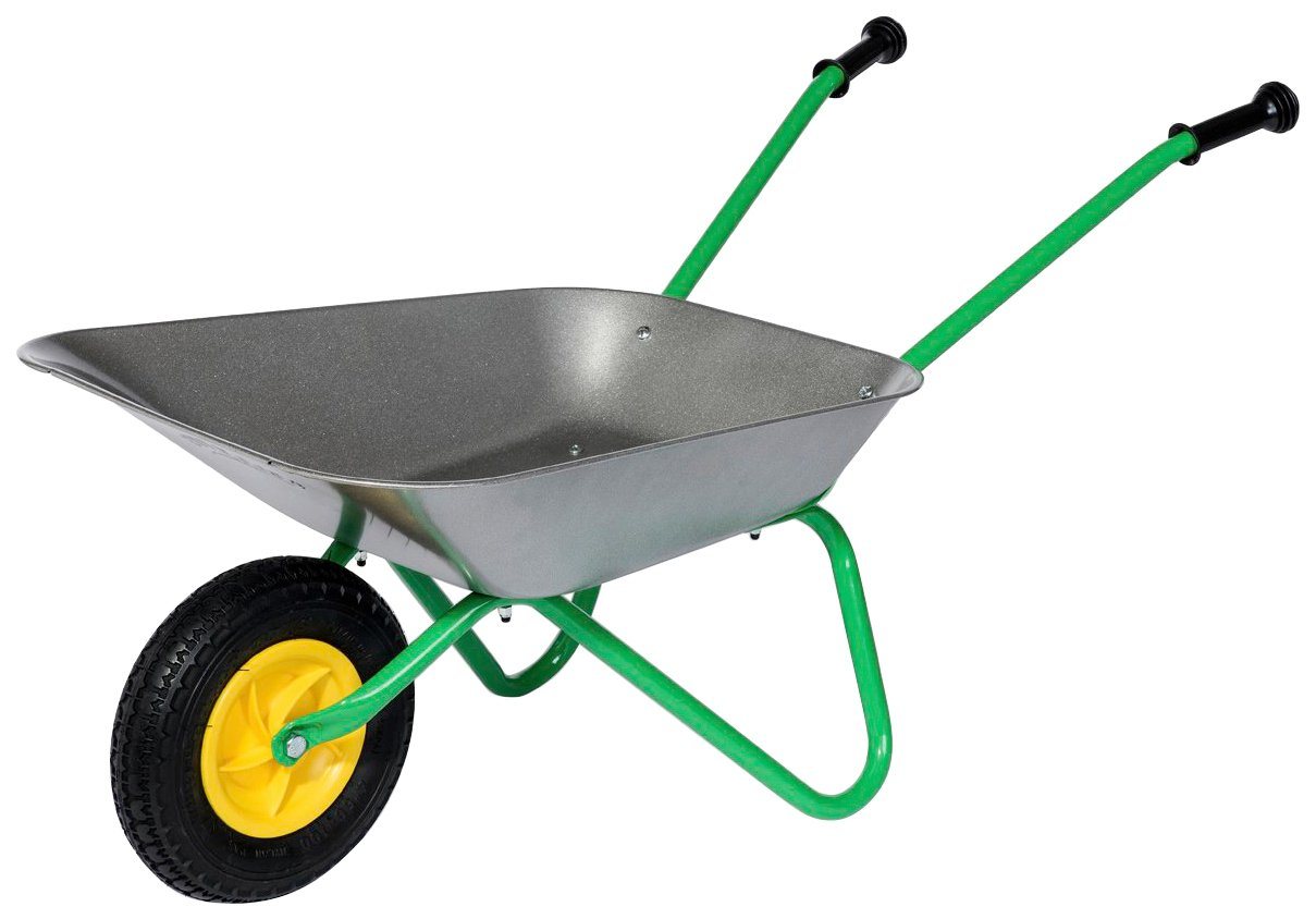 Kinder-Metallschubkarre, Kinderschubkarre Air Tyre für Kinder