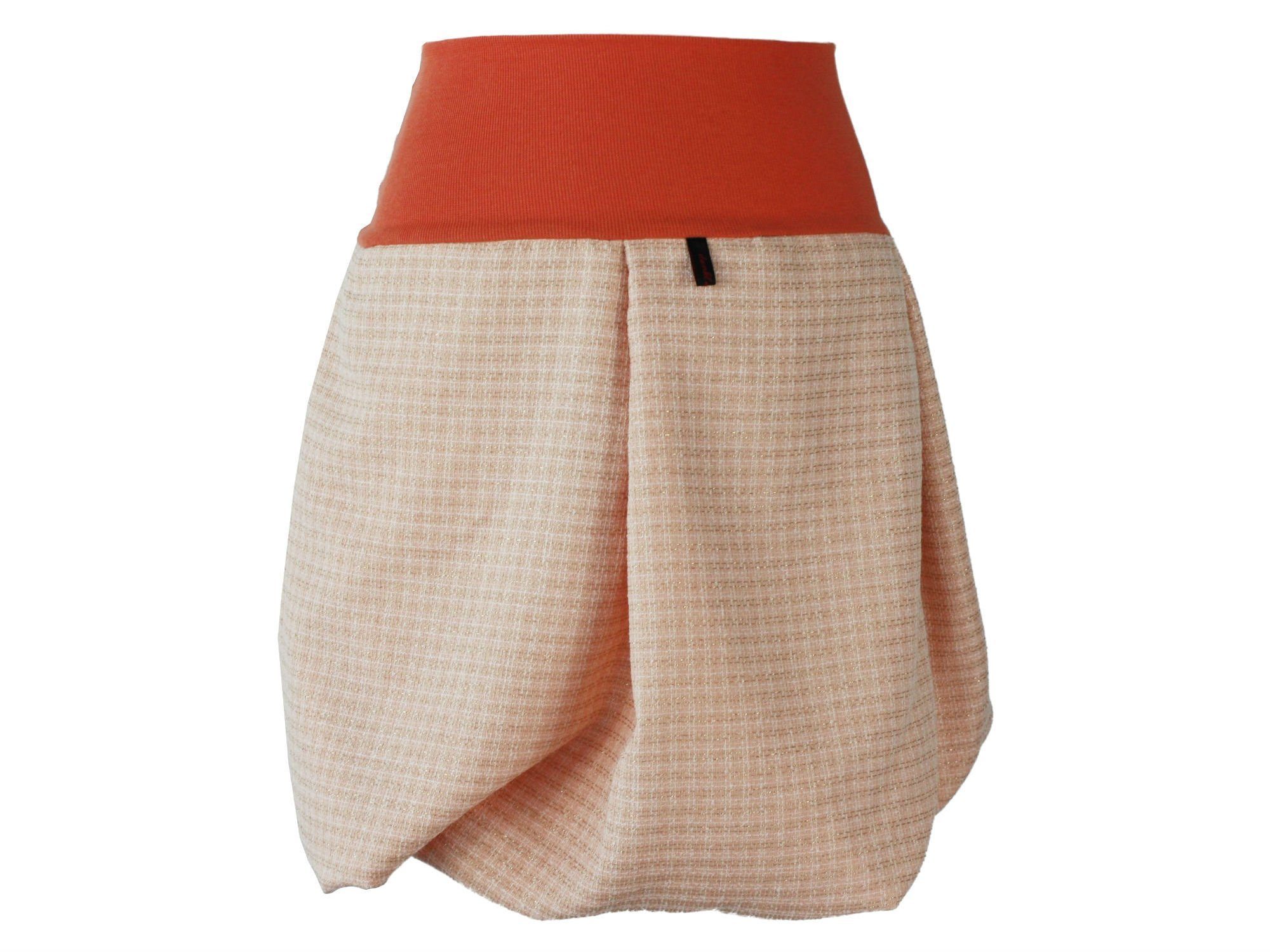 dunkle design Ballonrock Boucle 51cm Lachs günstig online kaufen