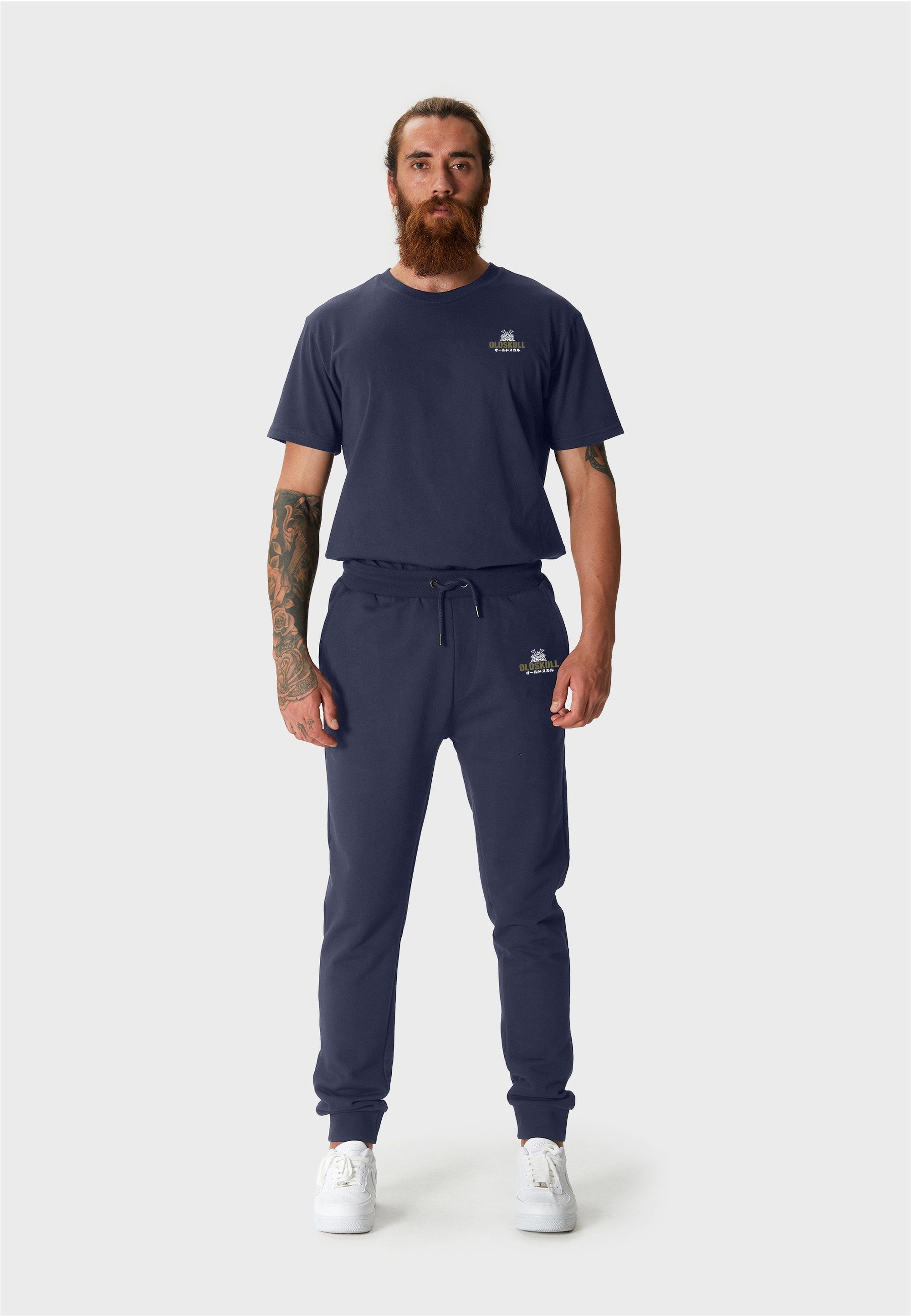 Oldskull Sweathose Basic Osk Samurai (1-tlg) mit elastischen Beinbündchen günstig online kaufen