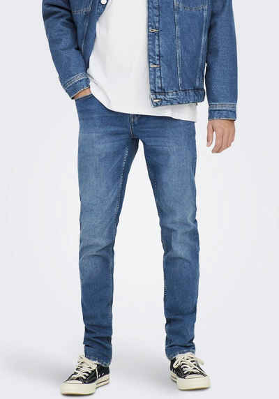 Kiabi Jegging & Skinny & Slim Rabatt 60 % Dunkelblau XS HERREN Jeans NO STYLE 