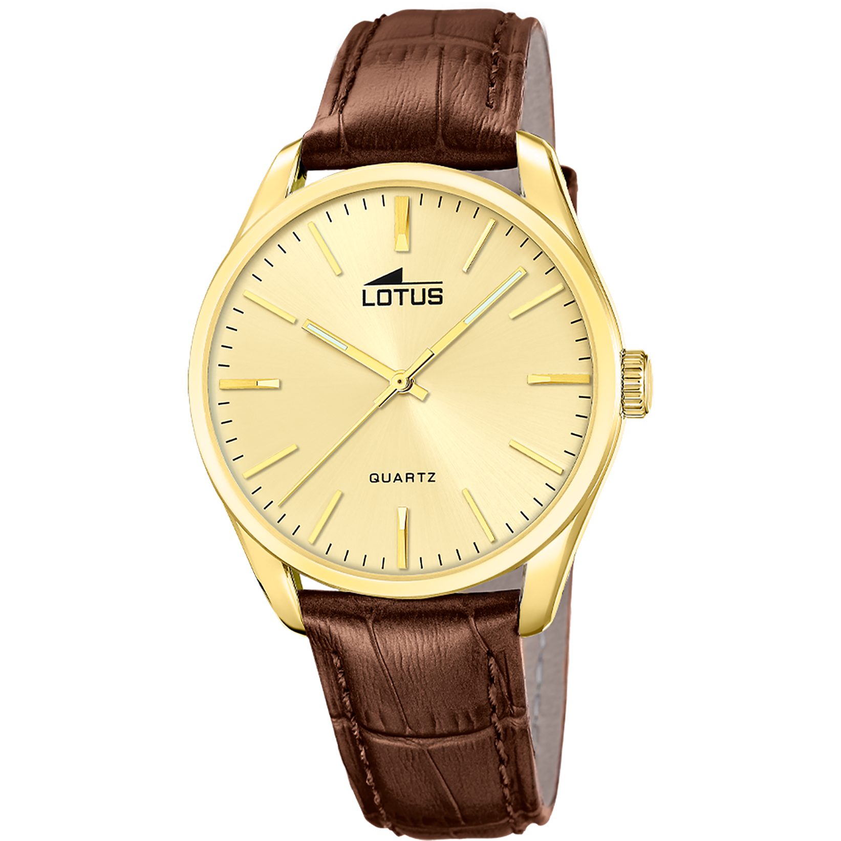 Lotus Quarzuhr Minimalist for him 19067_1, Armbanduhr, Herrenuhr, Lederarmband, analog