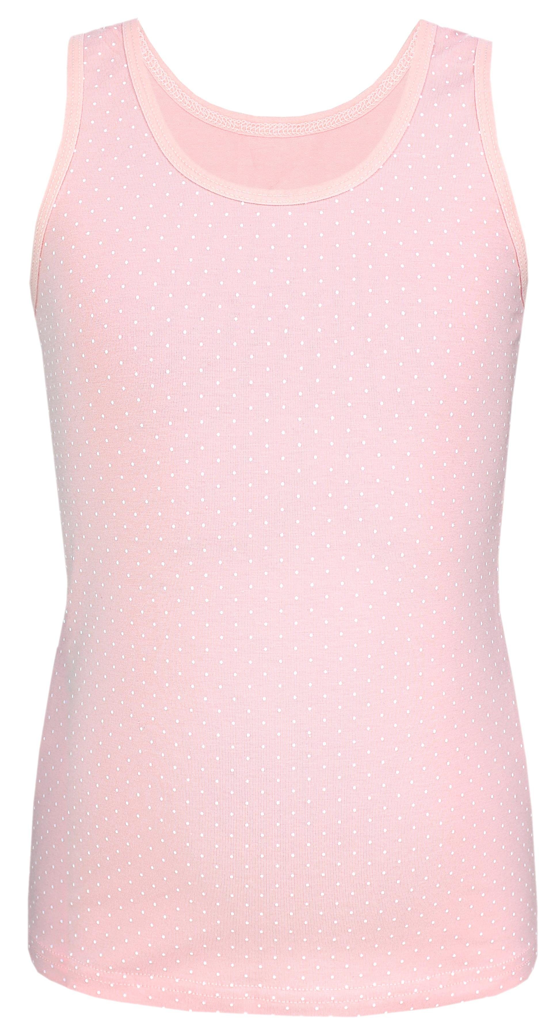TupTam Unterhemd TupTam Mädchen Baumwolle Unterhemd 5er Pack Tank Top Ärmellos Kinder – Bild 5 von 5