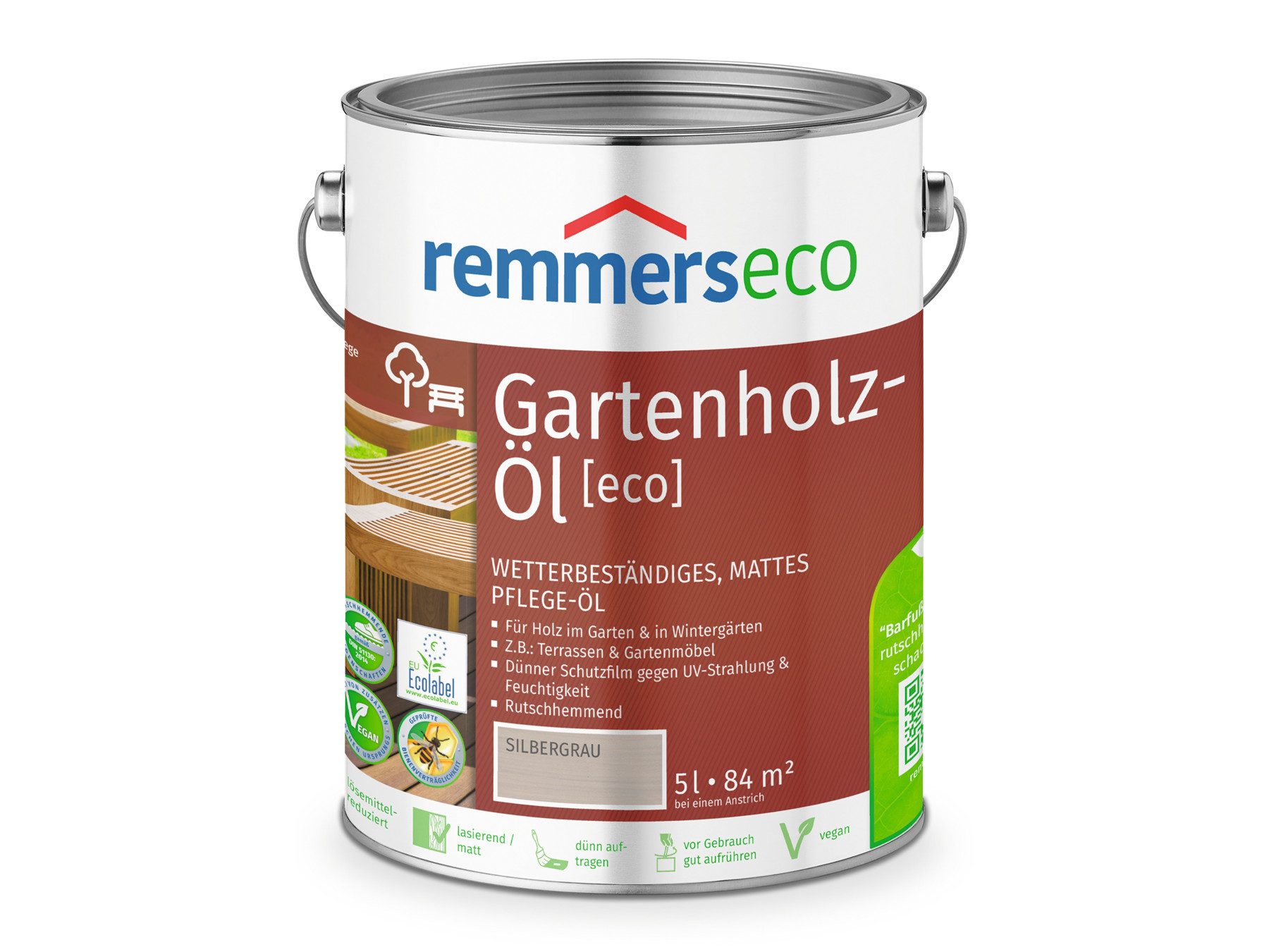 Remmers Ölfarbe Patina-Öl [eco] graphitgrau 5 Liter