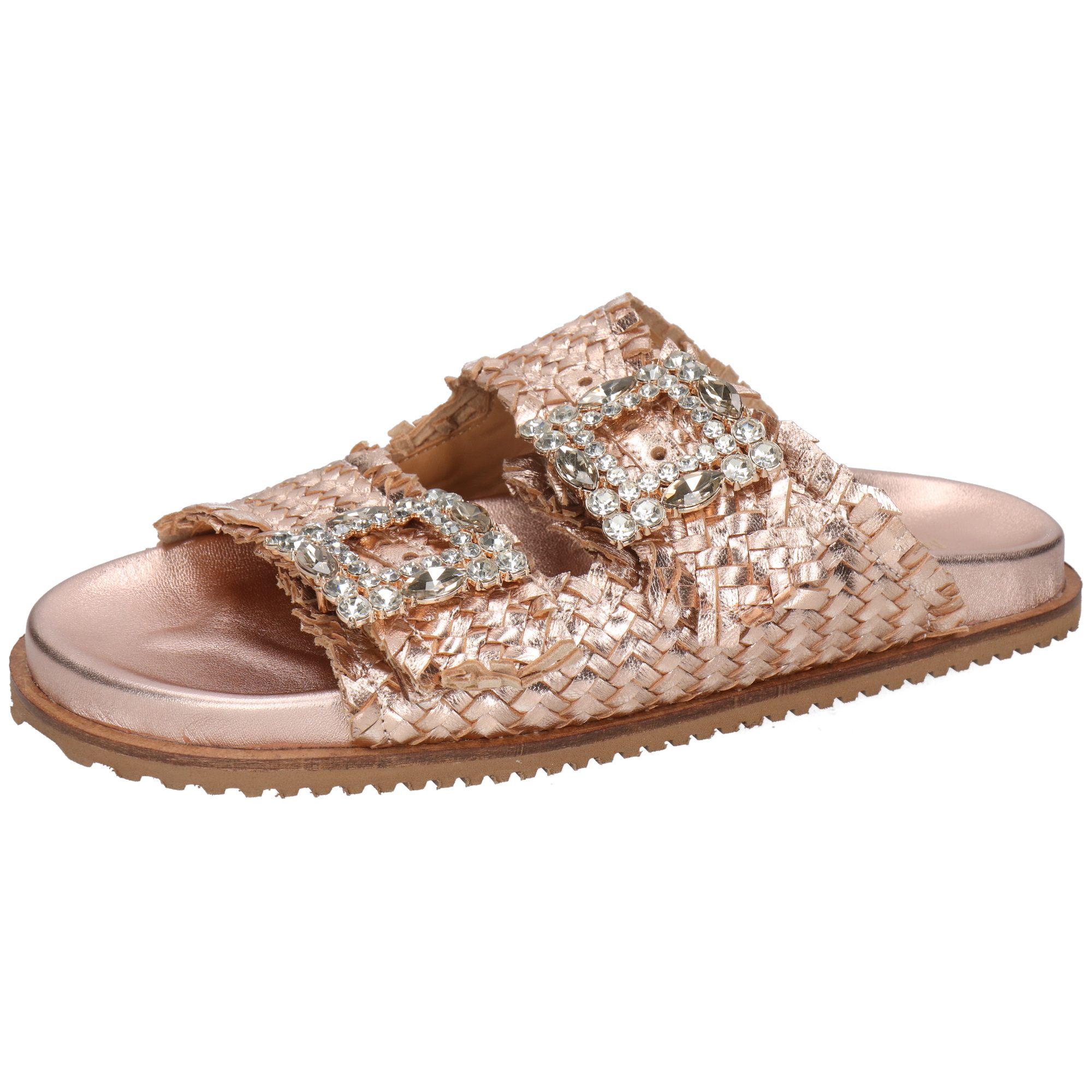 Melvin & Hamilton Eve 1 Leder-Pantoletten für Damen Pantolette Flache Absät günstig online kaufen