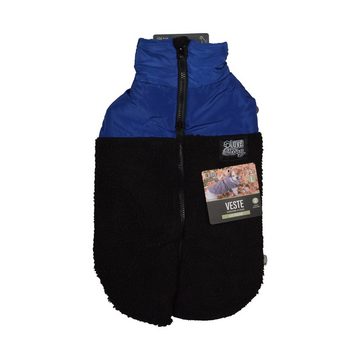 dynamic24 Hundejacke, Hunde Mantel Winterjacke Hundemantel blau schwarz