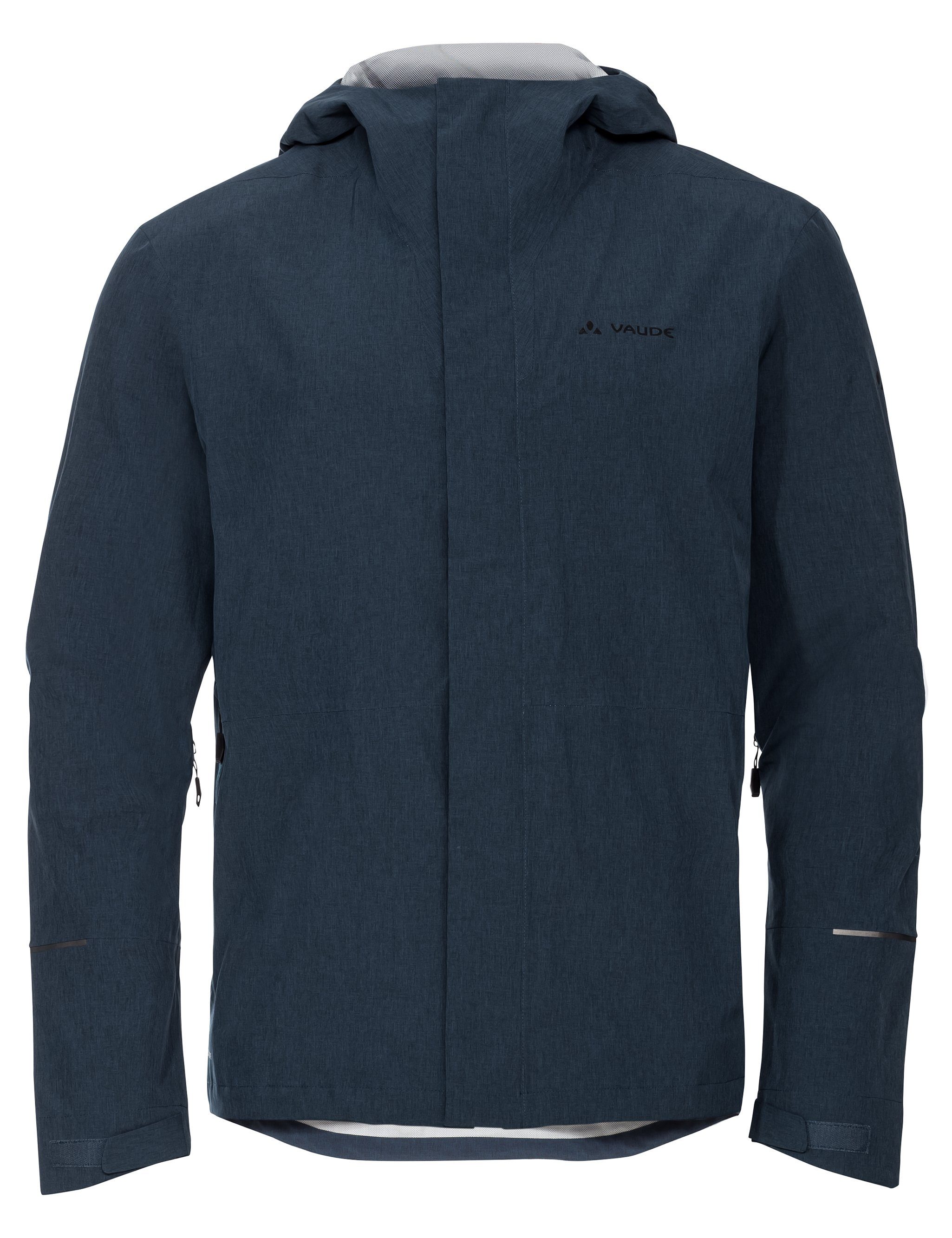 VAUDE Men's Jacket sea (1-St) Yaras Rain II dark Klimaneutral Outdoorjacke kompensiert