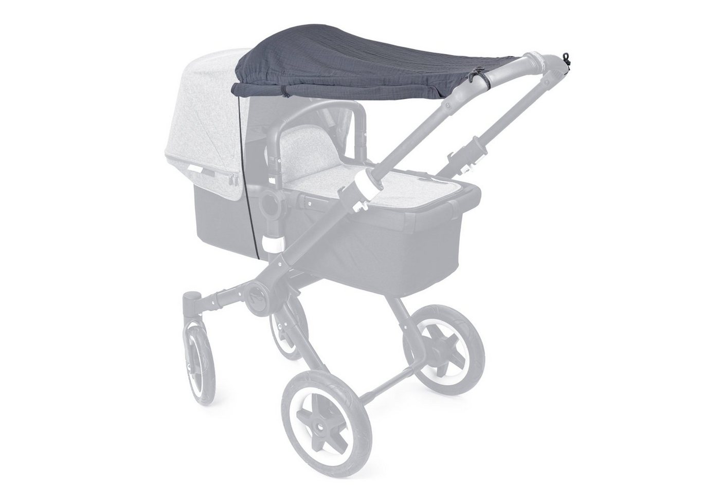 Thumbnail - Liebes von priebes Kinderwagen-Sonnenschutzhülle Sonnensegel Johanna mit UV Schutz