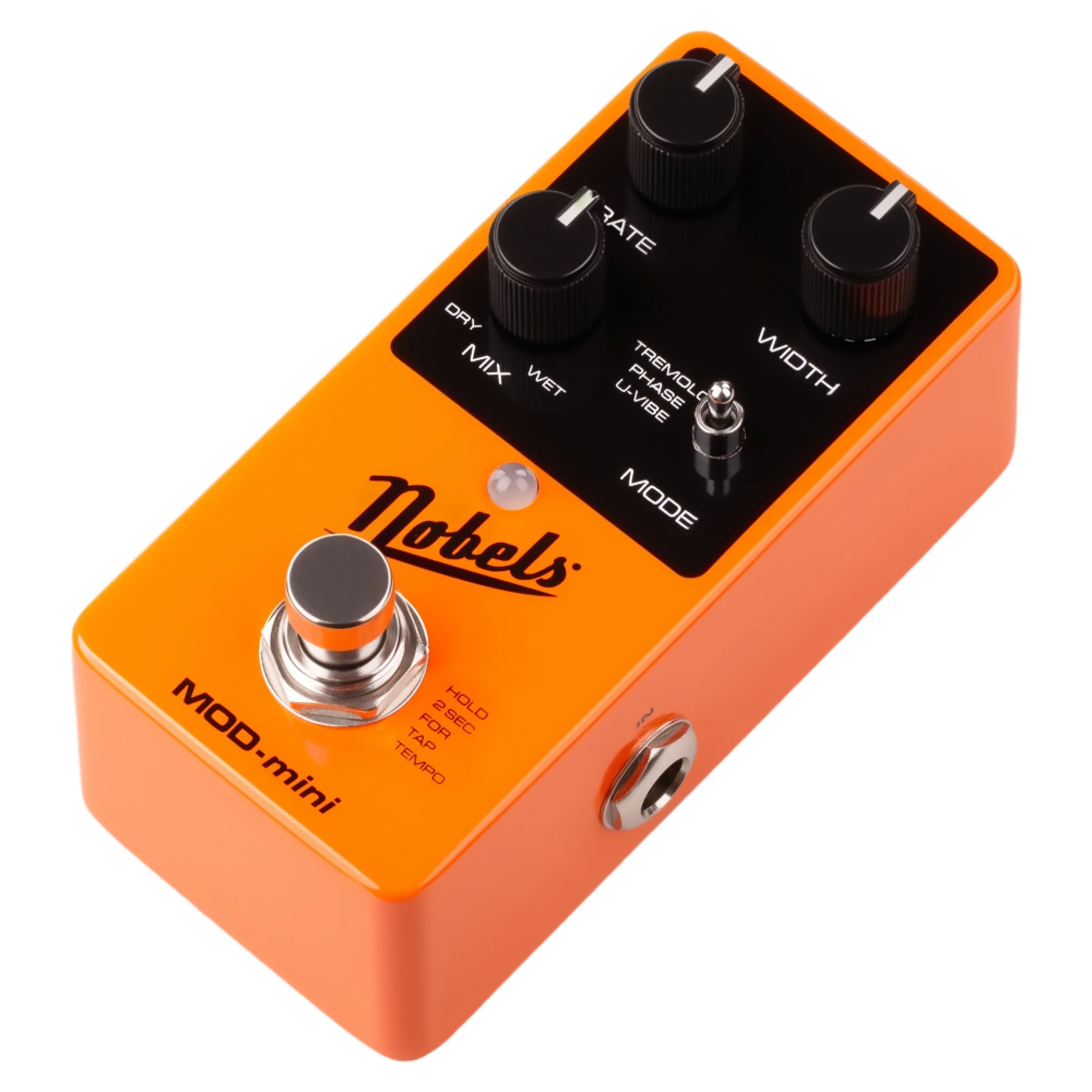 Nobels Musikinstrumentenpedal, (Effekte, Modulationseffekte), MOD-Mini - Modulations Effektgerät für Gitarren