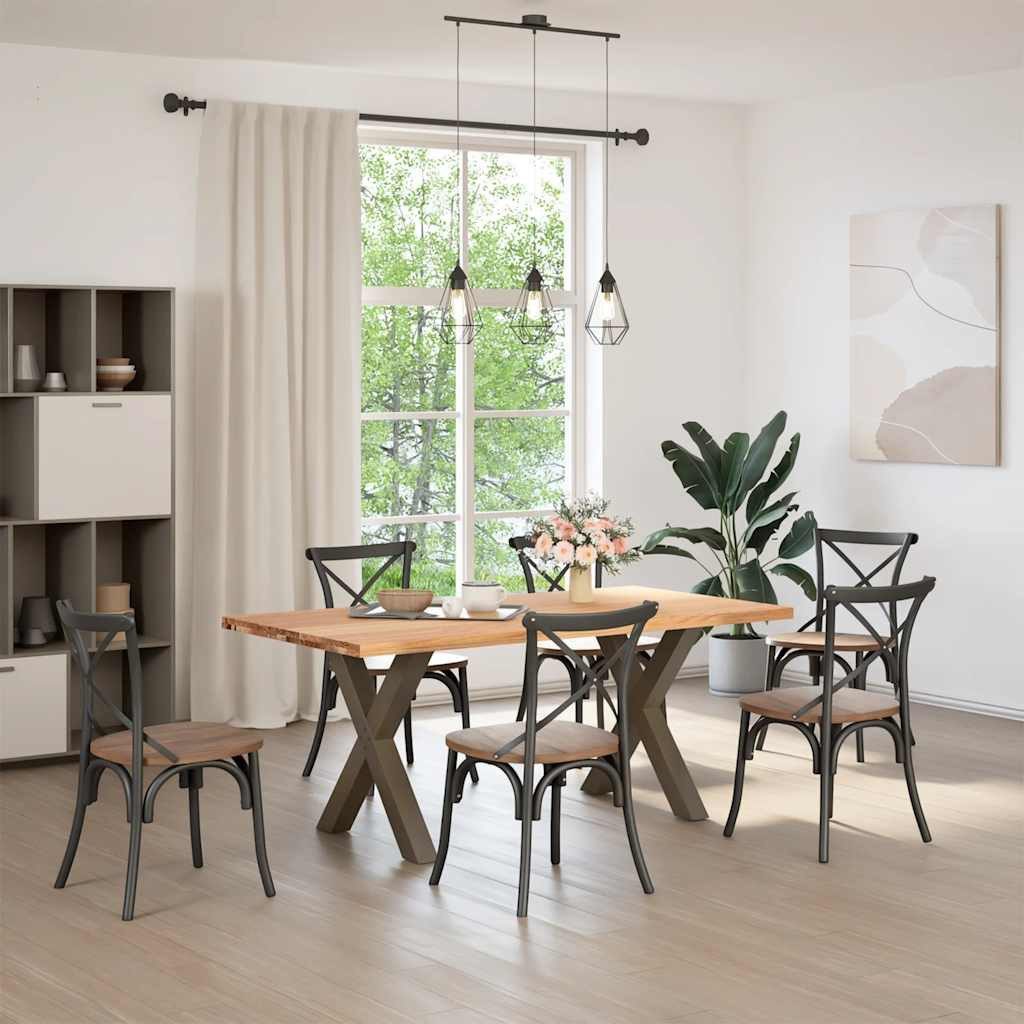 vidaXL Esstisch Esstisch Hellbraun 180x90x74 cm günstig online kaufen