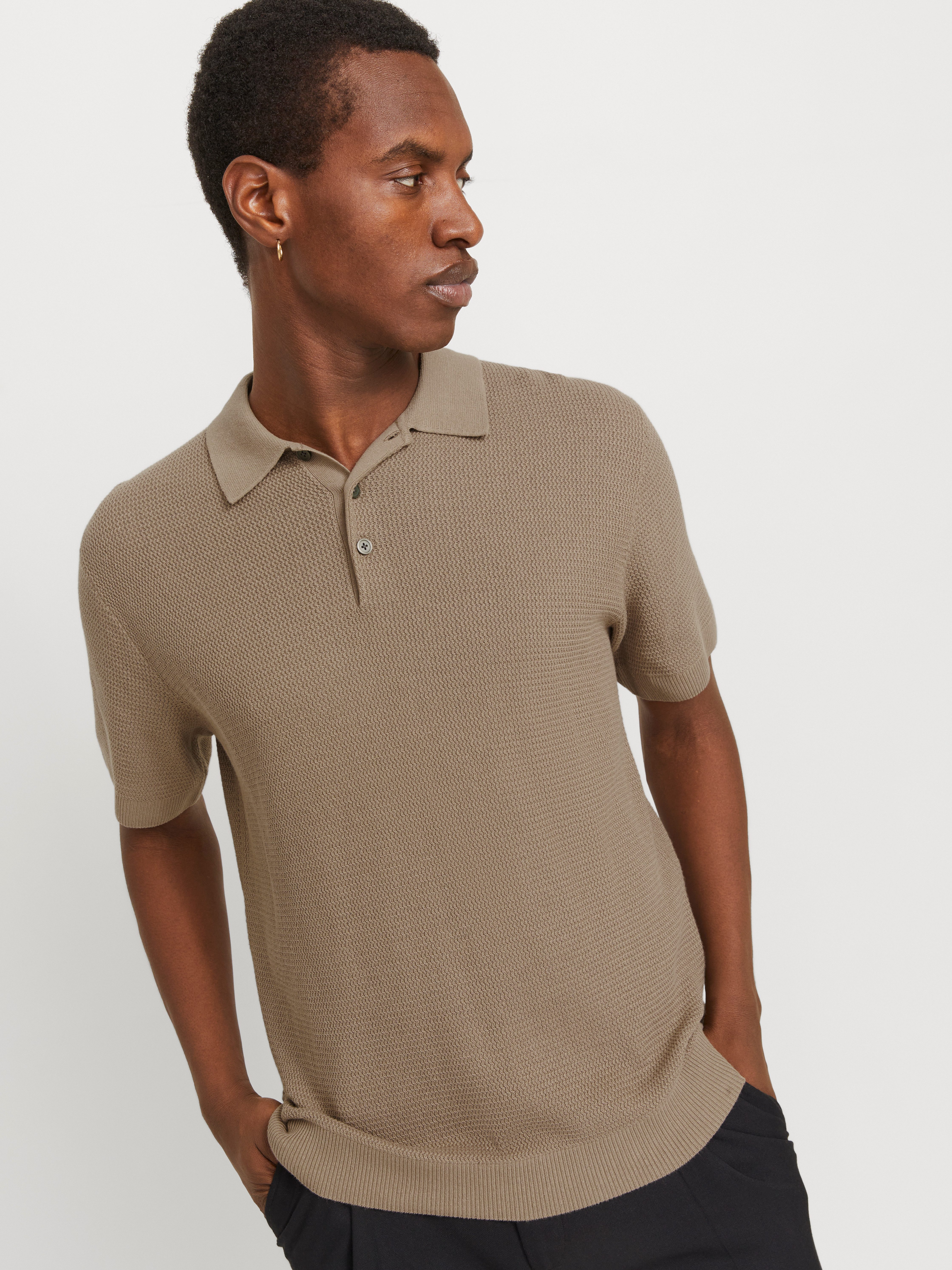 Jack & Jones Polokragenpullover JPRCCCOOPER KNIT günstig online kaufen