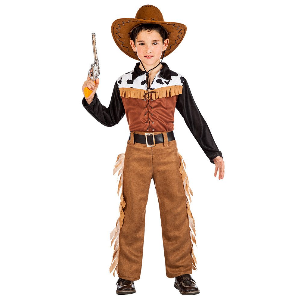 Boland Kostüm Cowboy 'Austin' Kostüm für Jungen, Braun