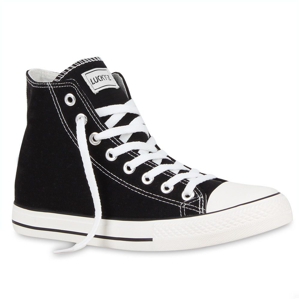 VAN HILL 5412039 HO CB019-1 Herren Sneaker Black 39 Sneaker Herren High Top Sneakers Schnürer Sportschuhe