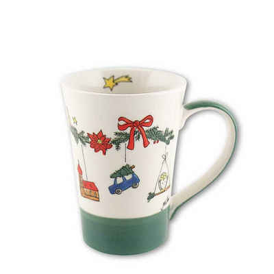 Mila Becher Mila Keramik-Teebecher, Weihnachtszauber, Keramik
