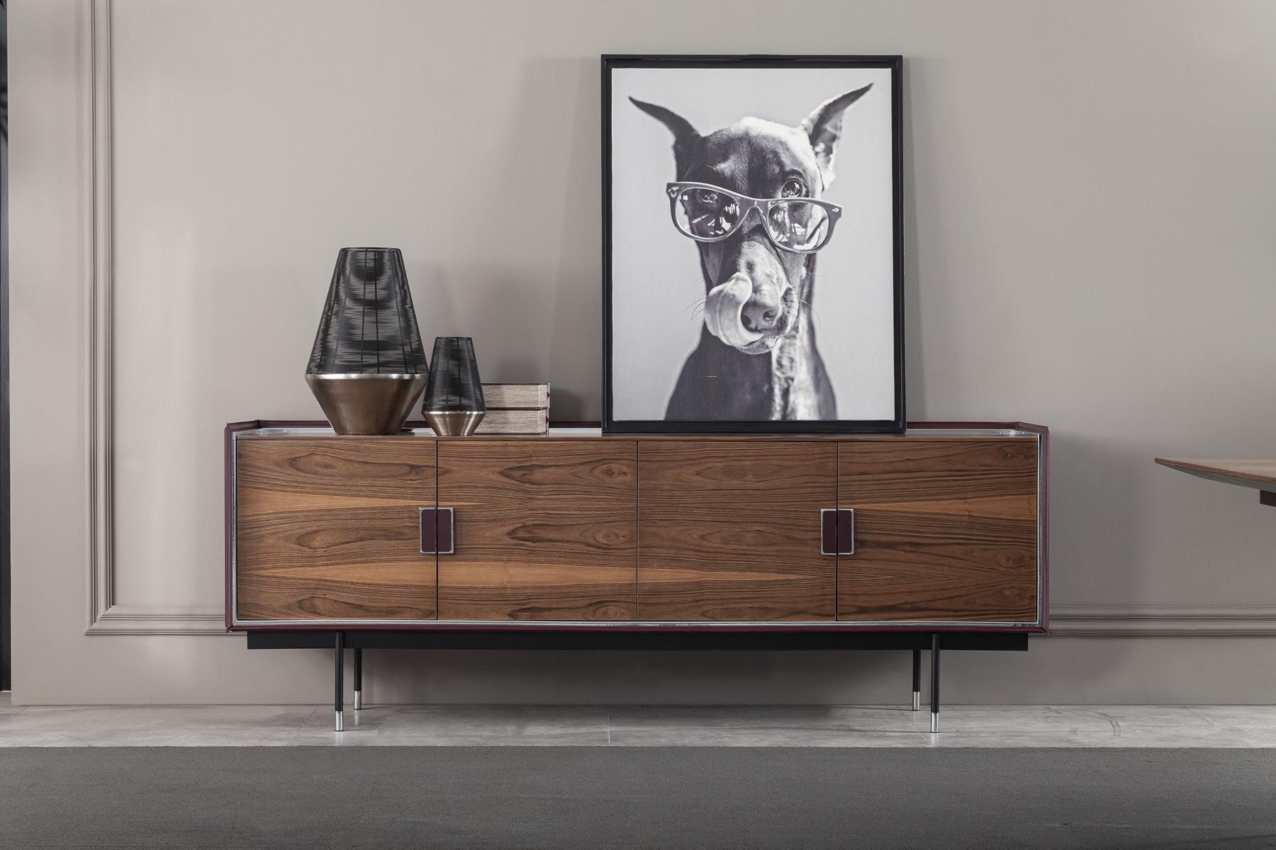 JVmoebel Anrichte Elegantes Buffet Sideboard Konsolenschrank Мебельstück (1 St., 1x Anrichte), Made in Europa