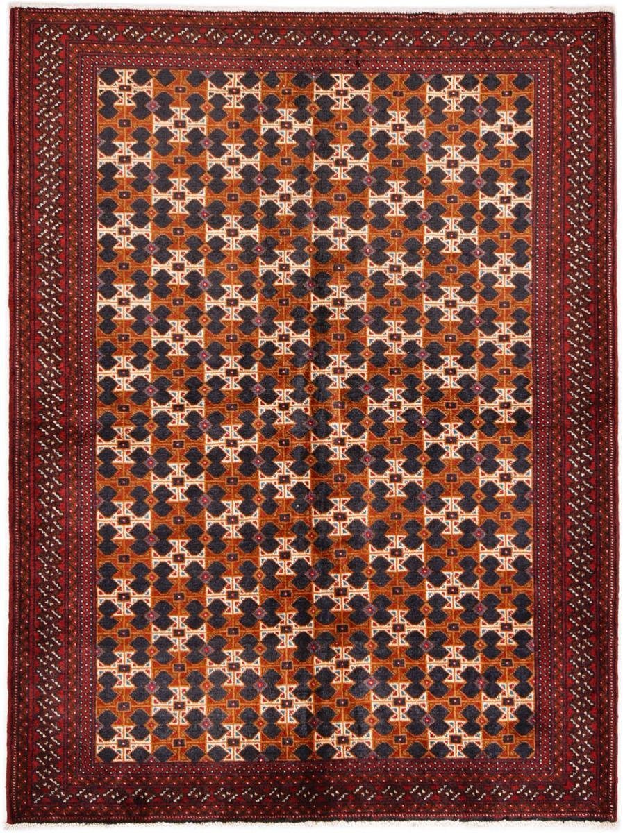 Orientteppich Turkaman 122x178 Handgeknüpfter Orientteppich 6 mm / Perserteppich, rechteckig, Höhe: Trading, Nain