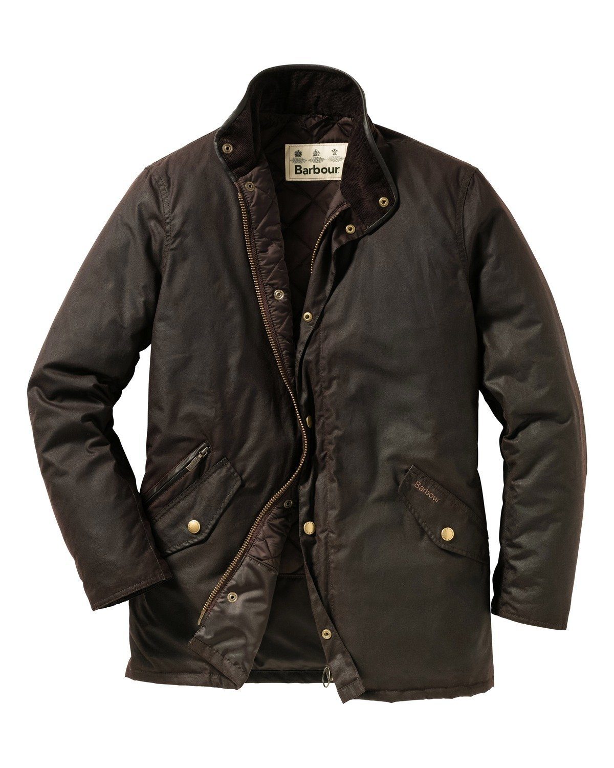 Barbour Langjacke Wachsjacke Prestbury