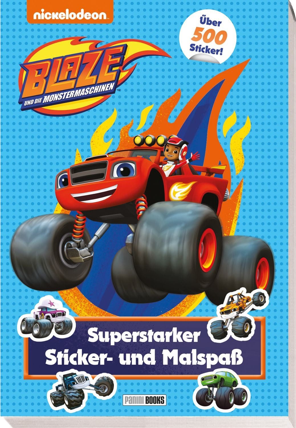 Blaze und die Monstermaschinen: Superstarker Sticker- und Malspaß / Panini