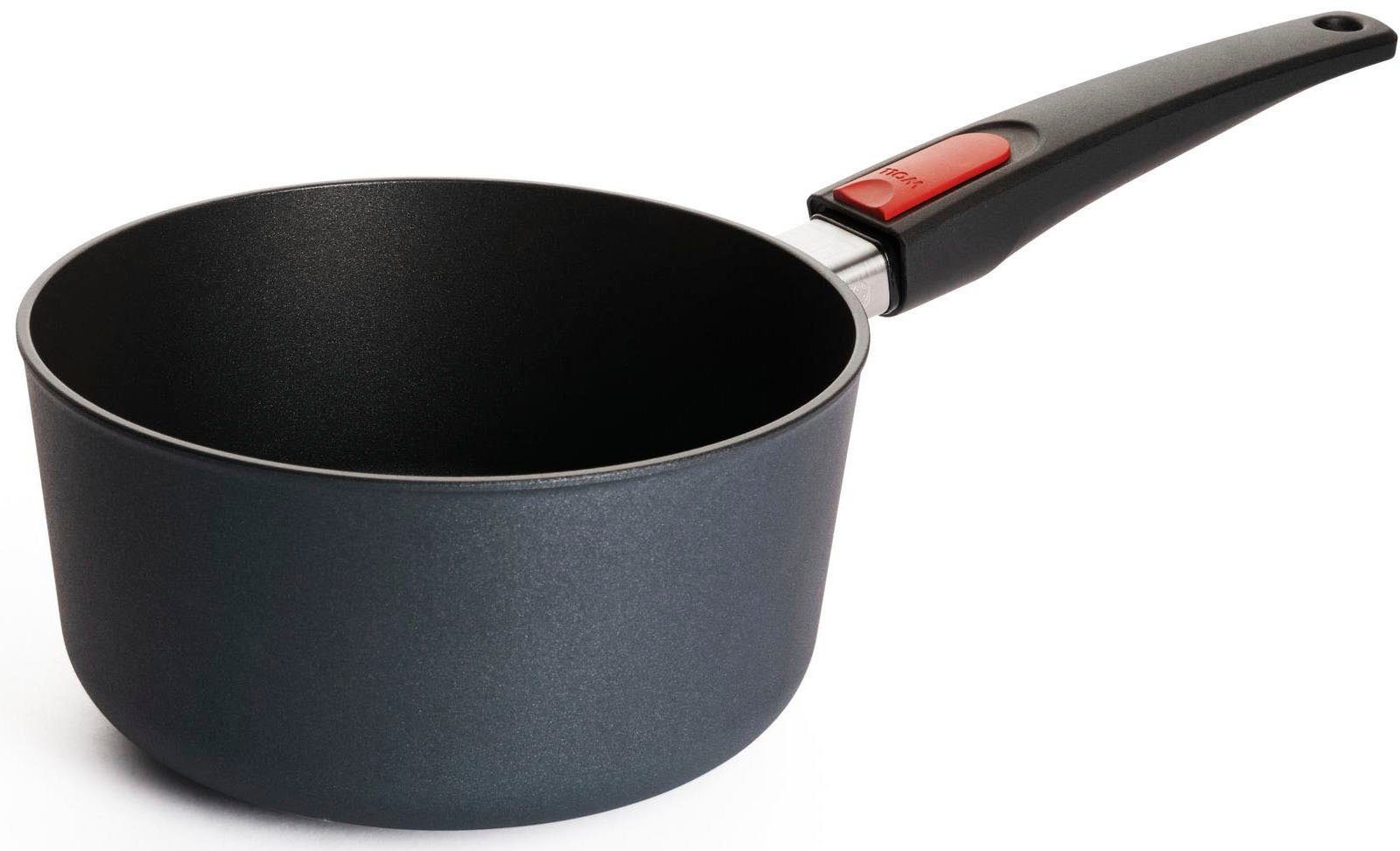 WOLL Kasserolle MADE IN GERMANY - Diamond Lite, Aluminiumguss (1-tlg), abnehmbarer Griff, Induktion, Ø 20 cm