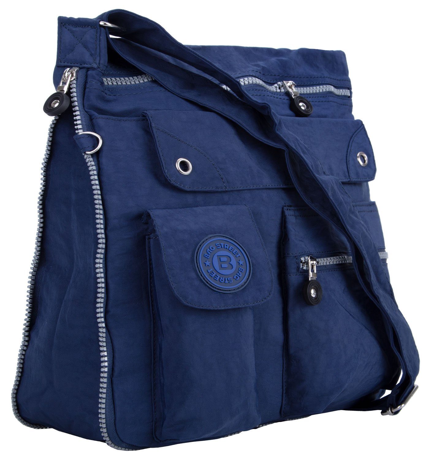 Bag City-Tasche compagno Sportive Urlaub mit Henkeltasche, Reise Umhänge-Tasche Stauraum blau Kuriertasche viel