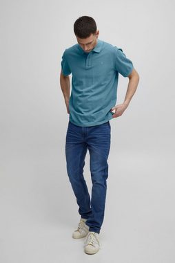Blend Poloshirt Polo Shirt Übergrößen Kurzarm Hemd aus Baumwolle 5153 in Blau
