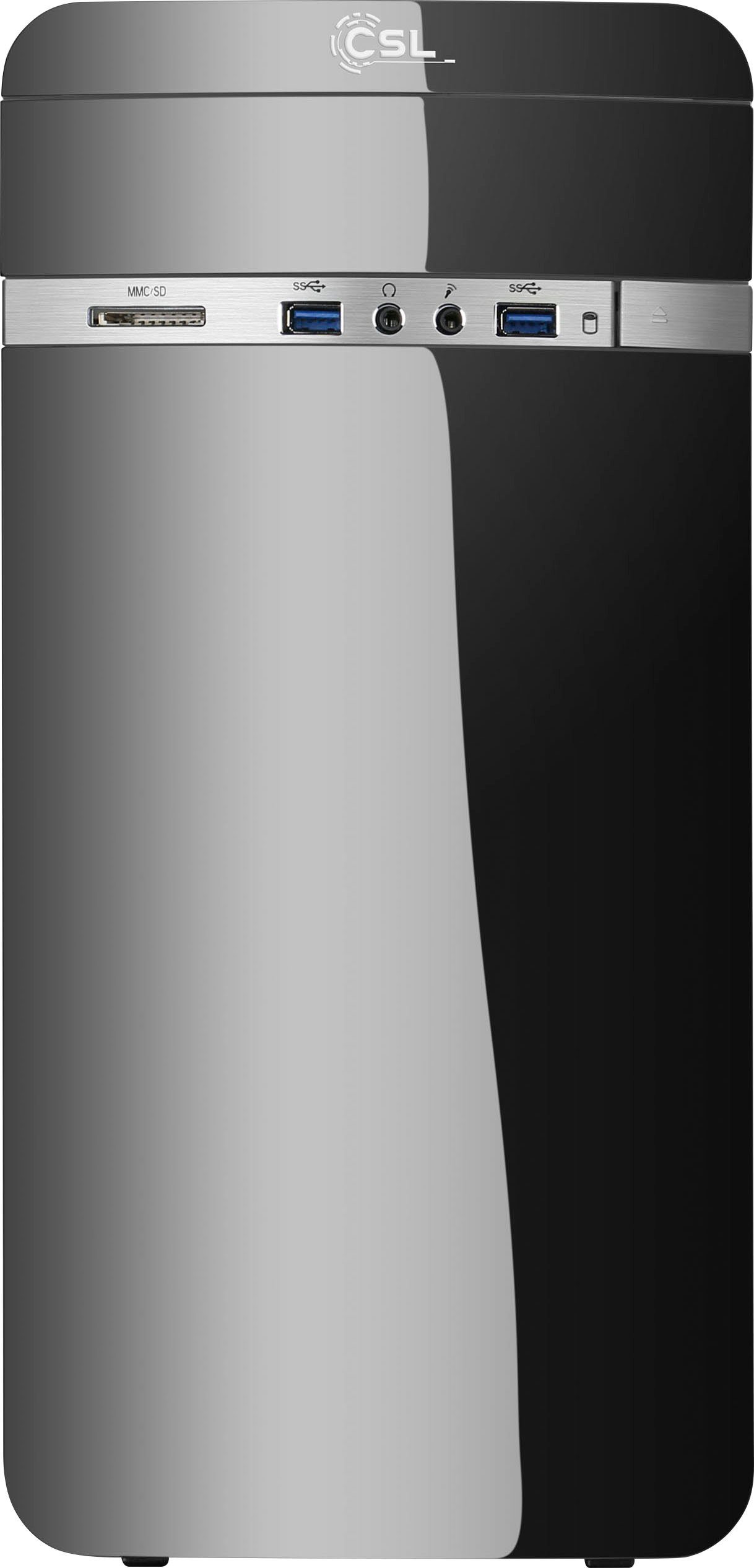 CSL Sprint V28519 Gaming-PC-Komplettsystem (27", AMD Ryzen 7 5700G, Radeon Graphics, 16 GB RAM, 1000 GB SSD)