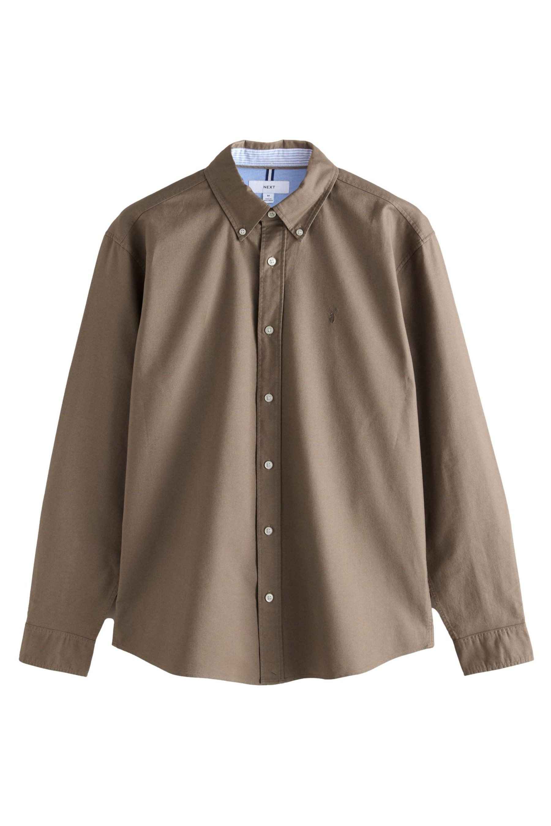 Next Langarmhemd Regular Fit Oxford-Langarmhemd (1-tlg) günstig online kaufen