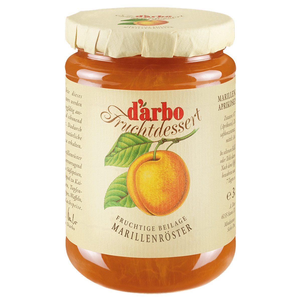 darbo Fruchtaufstrich, Darbo Fruchtdessert Marille