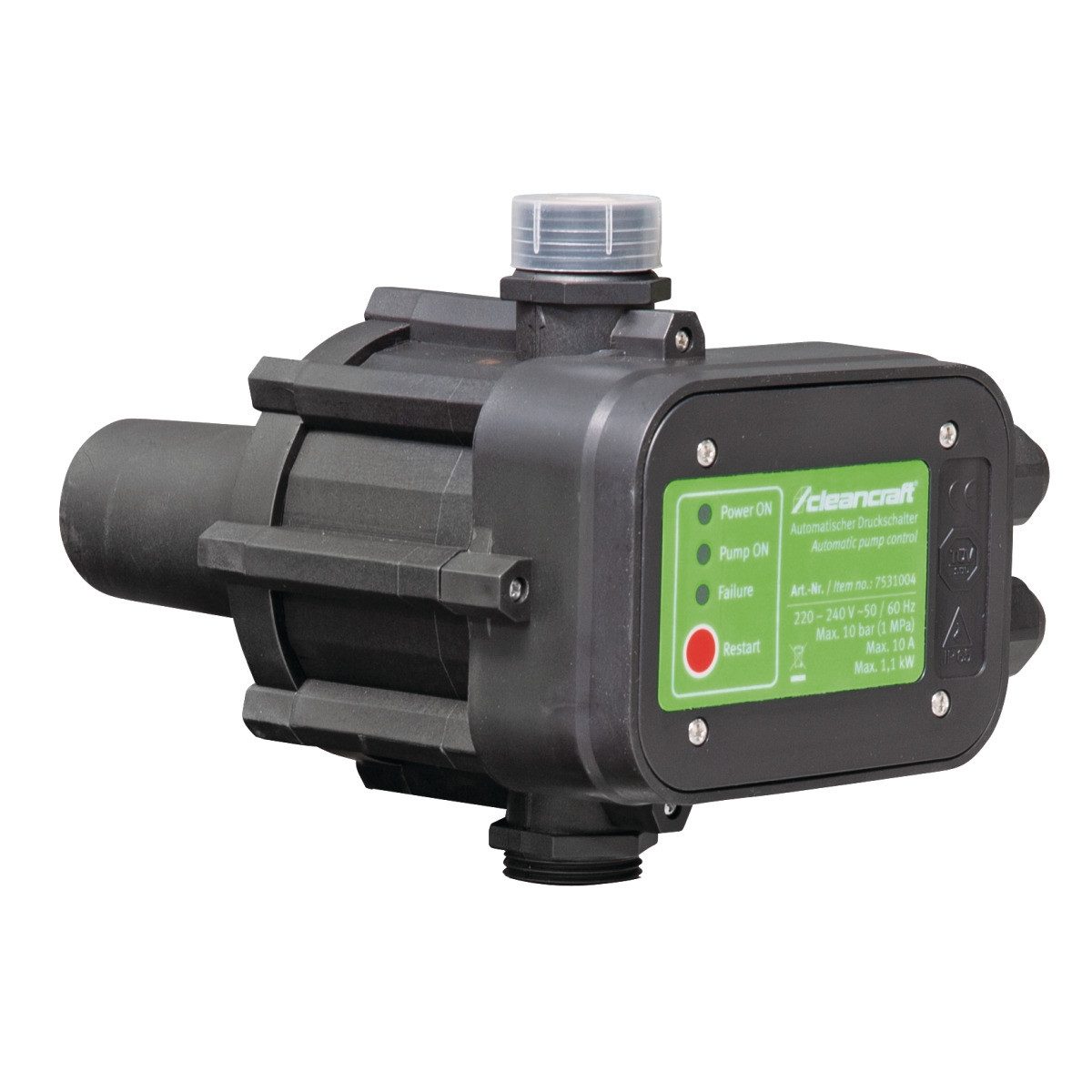 cleancraft Halter Cleancraft 7531004 Automatischer Druckschalter für Wasserpumpen