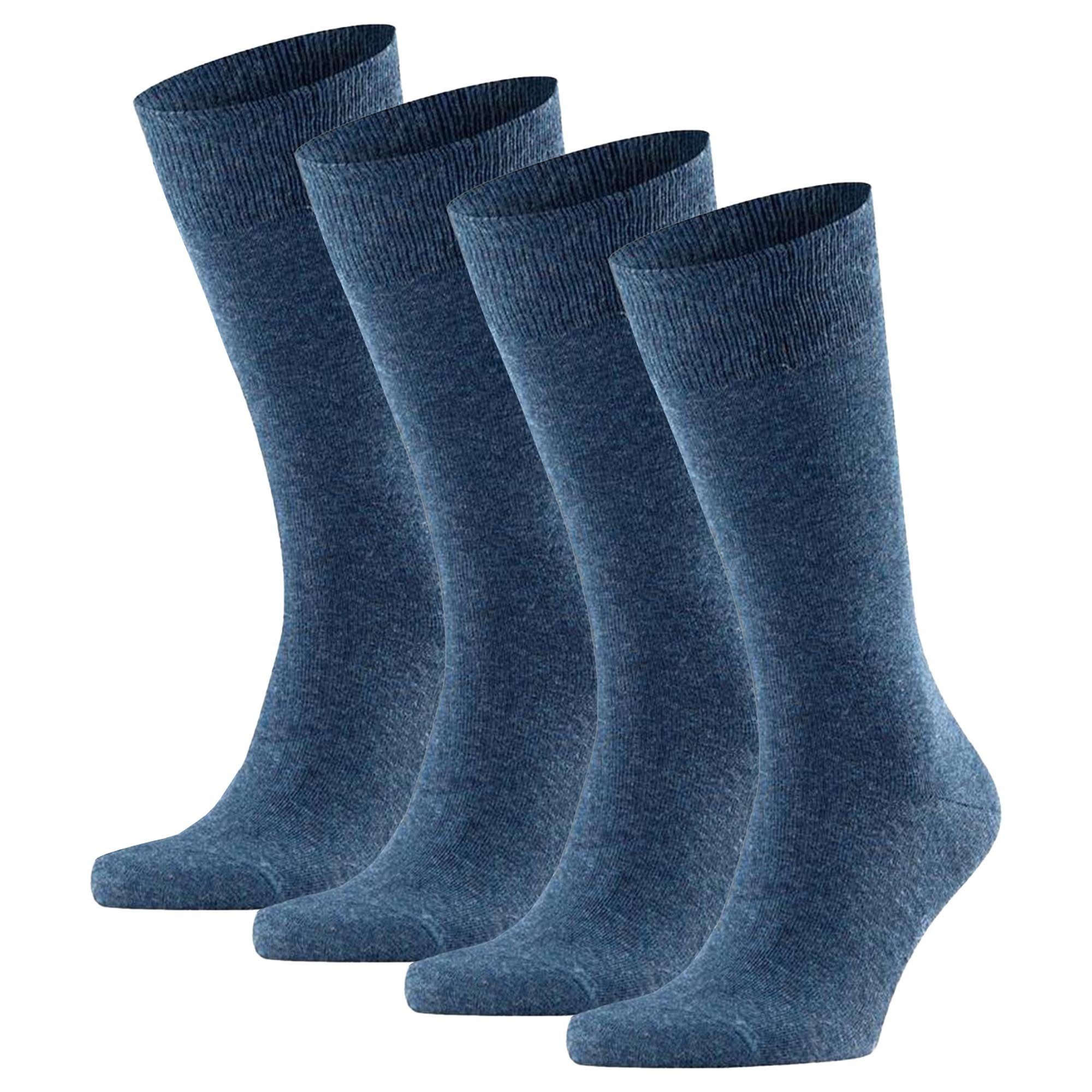 Kurzsocken Herren Socken 4er Pack Baumwollmischung