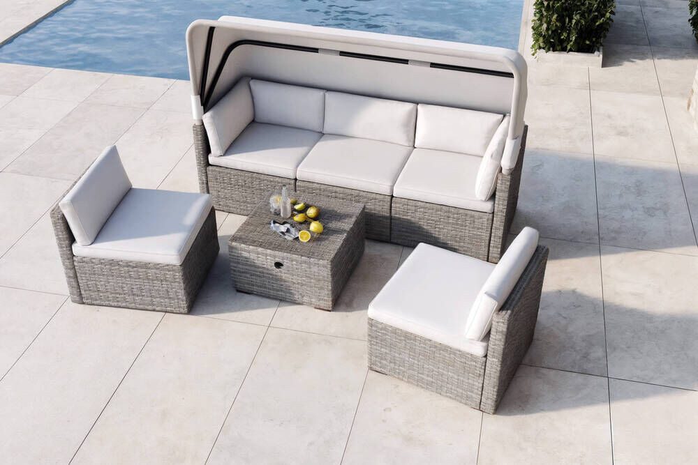 OUTFLEXX Gartenlounge-Set Gartenlounge