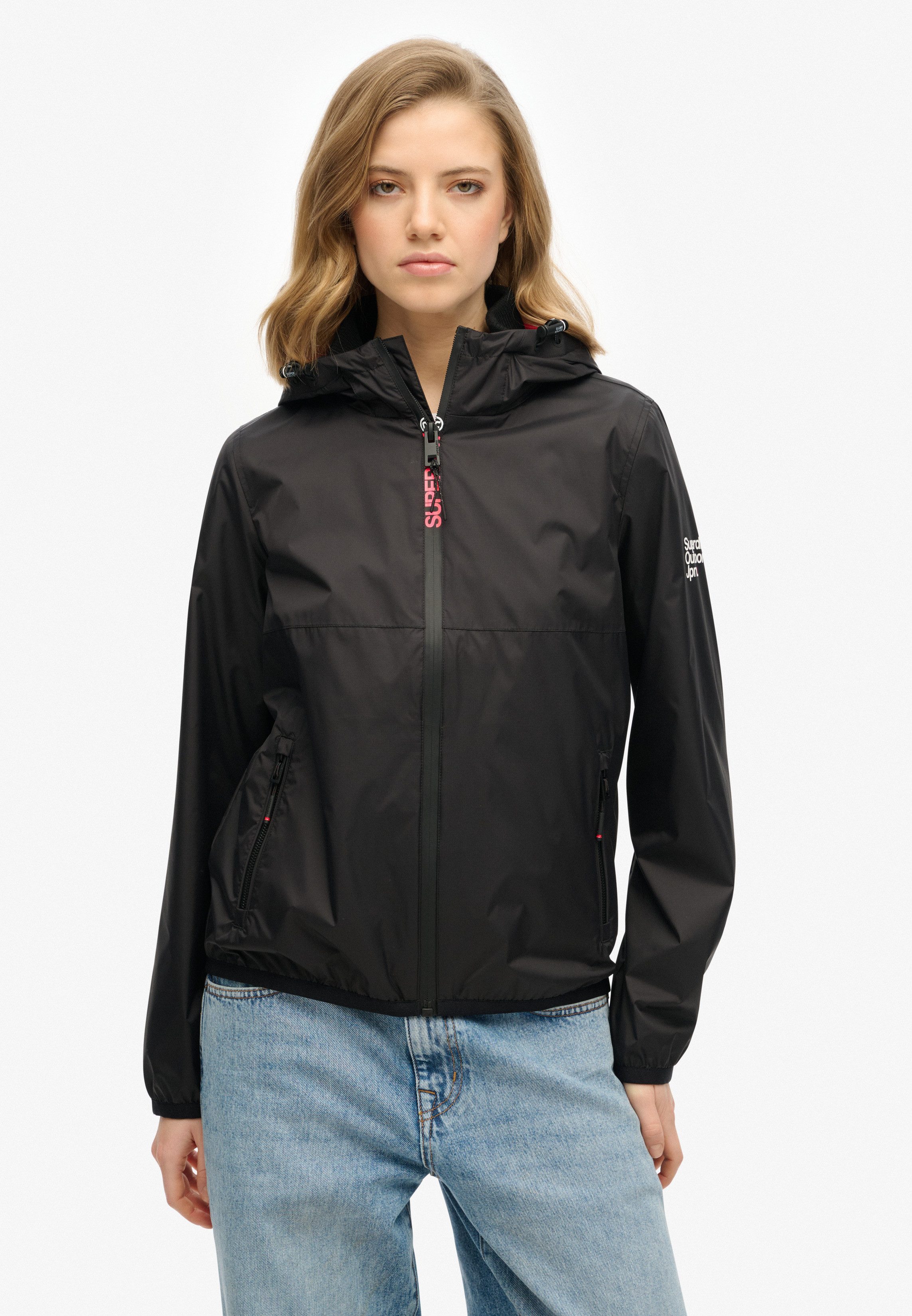 Outdoorjacke HOODED LOGO WINDBREAKER JACKET