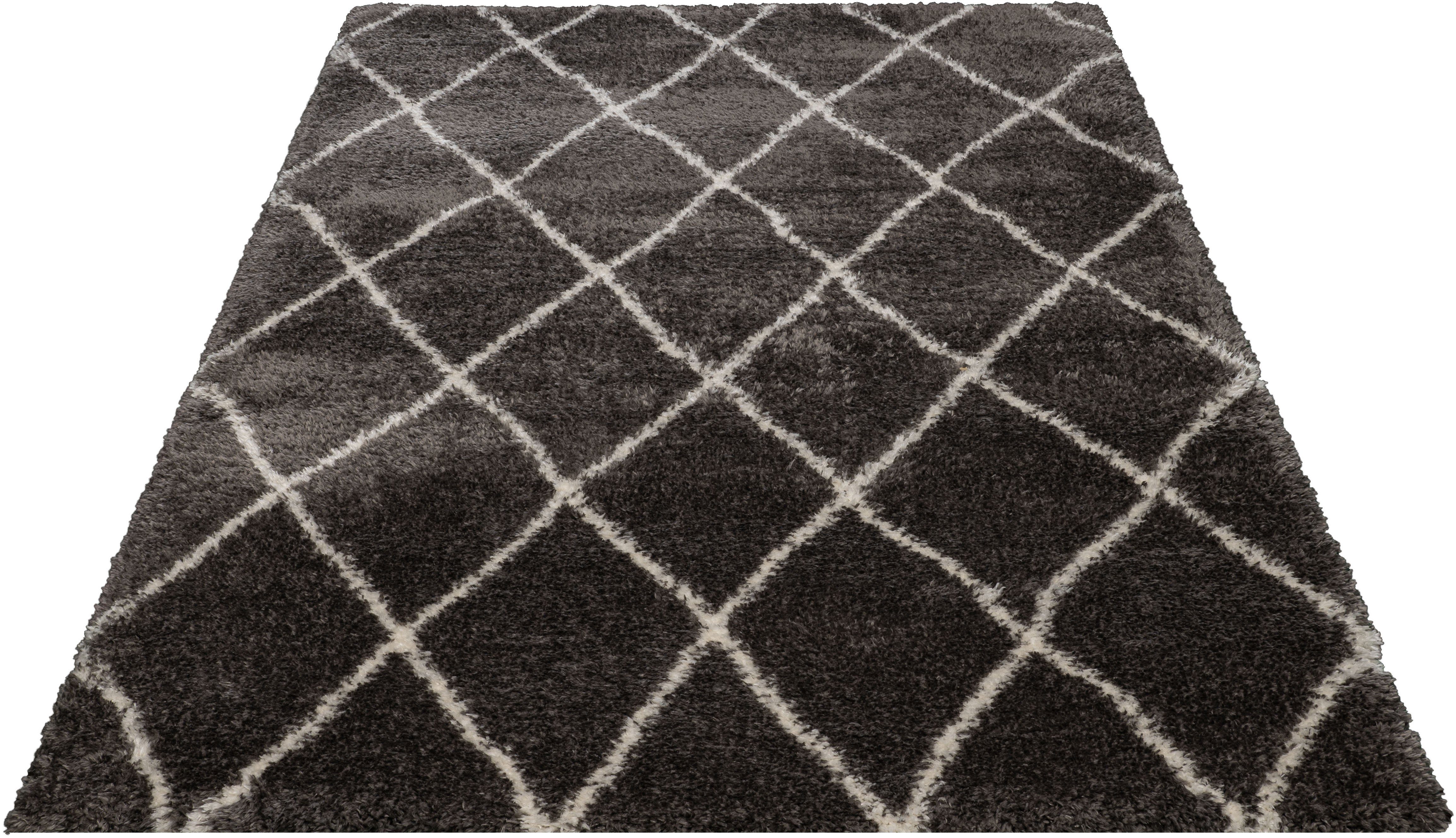 Hochflor-Teppich »Floki 80075«, merinos, rechteckig, Höhe 70 mm, besonders  weich durch Microfaser, Wohnzimmer online kaufen | OTTO