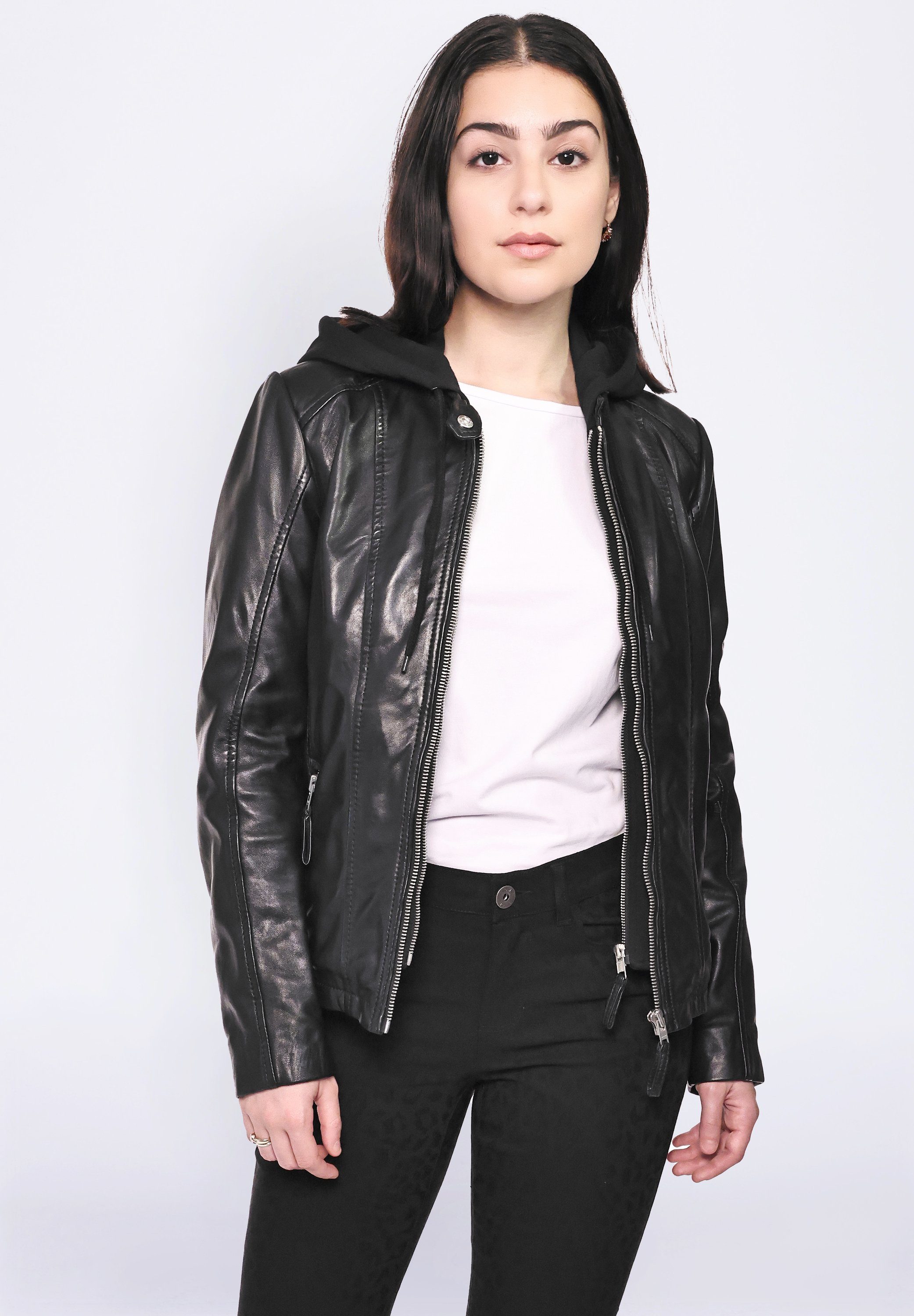 Lederjacke 31020256 black MUSTANG