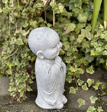 Stone and Style Gartenfigur Steinfigur lustiger Shaolin Mönch