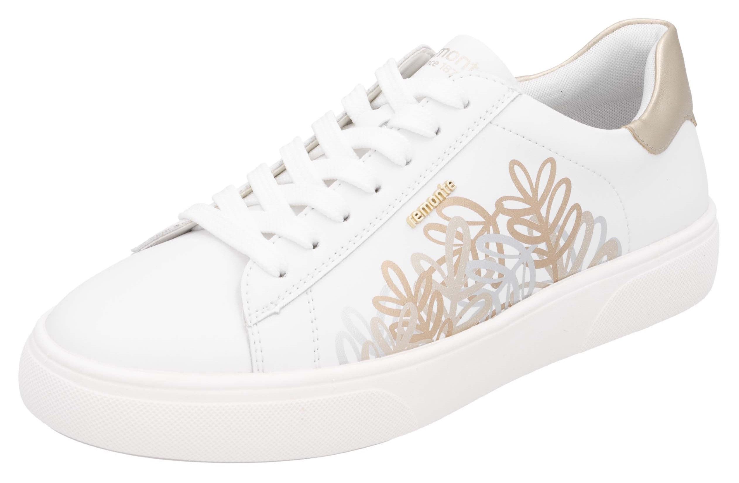 Remonte Plateausneaker, Schnürschuh, Freizeitschuh, Halbschuh mit Kontrastb günstig online kaufen