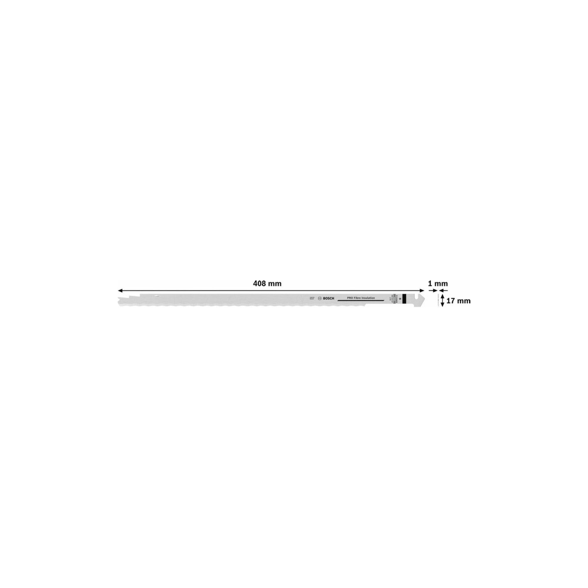 Bosch Professional Säbelsäge Bosch Messer-Set TF 350 WM 2-teilig für Isolationsmaterialien 2 Stk