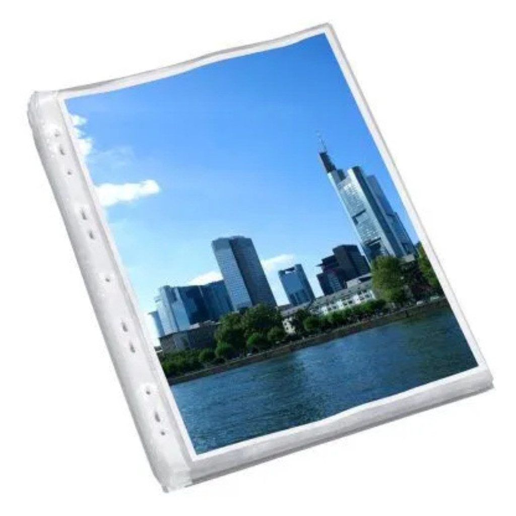 GERA-FOLIEN Prospekthülle Gera-Folien Prospekthüllen DIN A4 transparent, Schützt Dokumente zuverlässig und robust