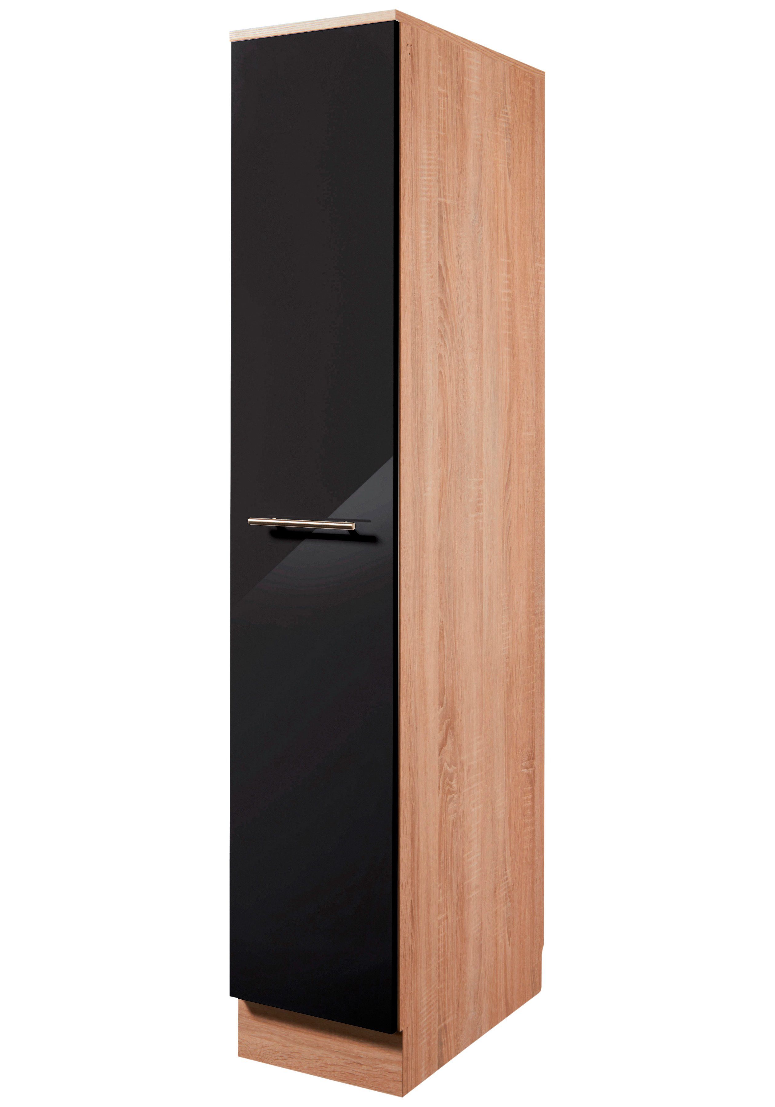 Wiho küchen apothekerschrank »montana glanz«, höhe 165 cm online ...