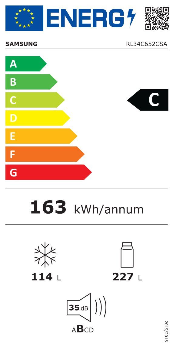 Energieeffizienzklasse: 